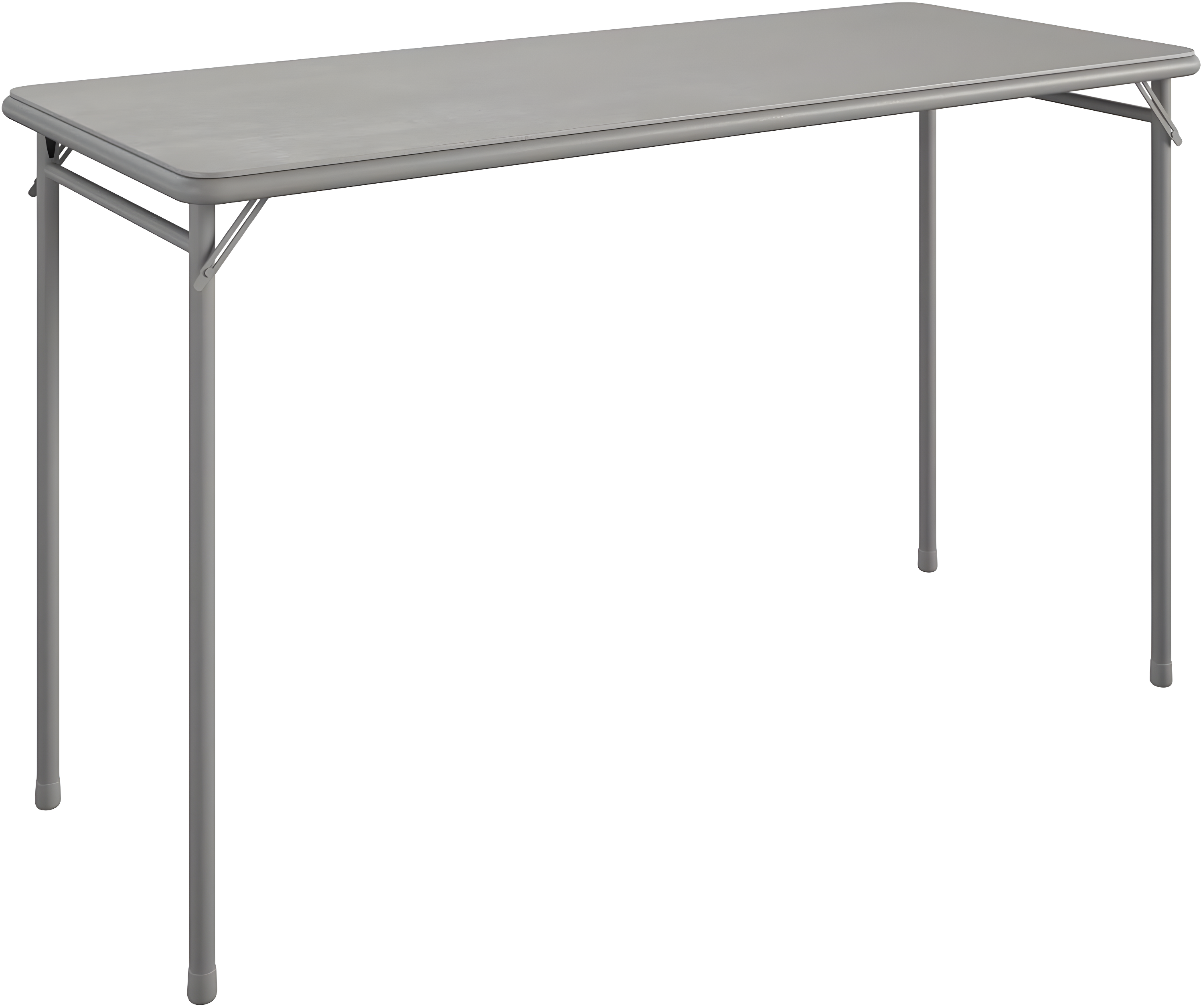 COSCO 20" x 48" Vinyl Top Serving Folding Table