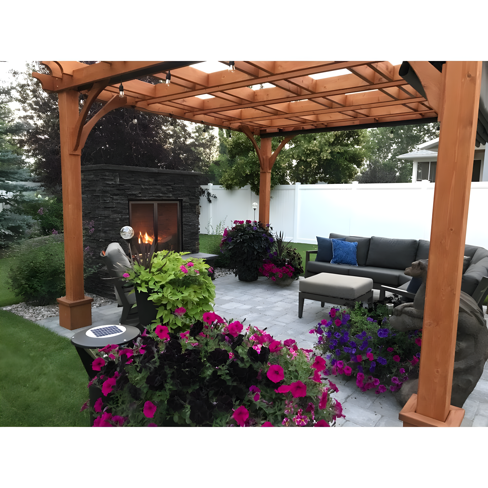 Outdoor Living Today Breeze Solid Wood Pergola