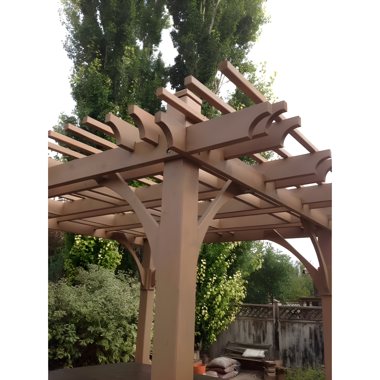 Outdoor Living Today Breeze Solid Wood Pergola
