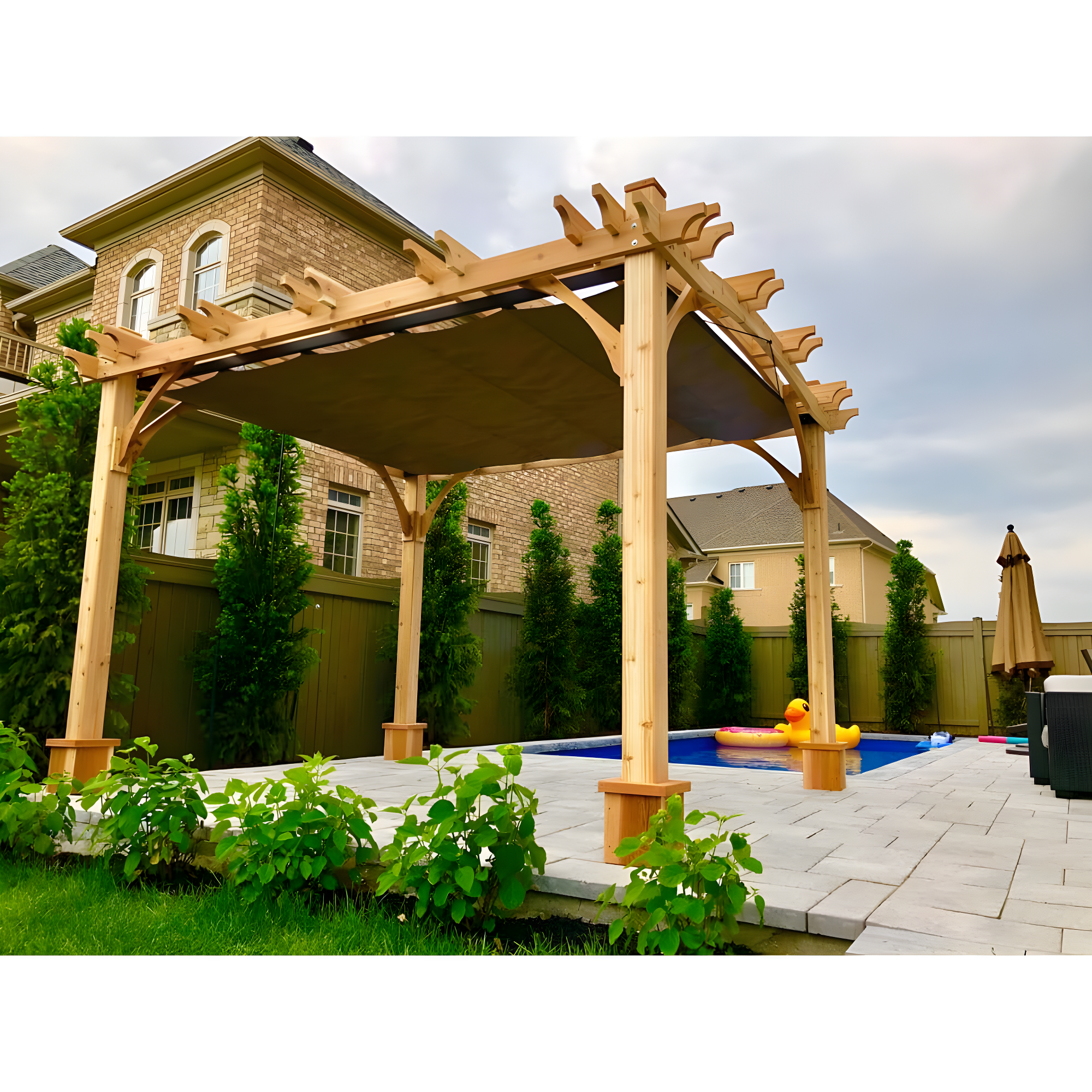 Outdoor Living Today Breeze Solid Wood Pergola