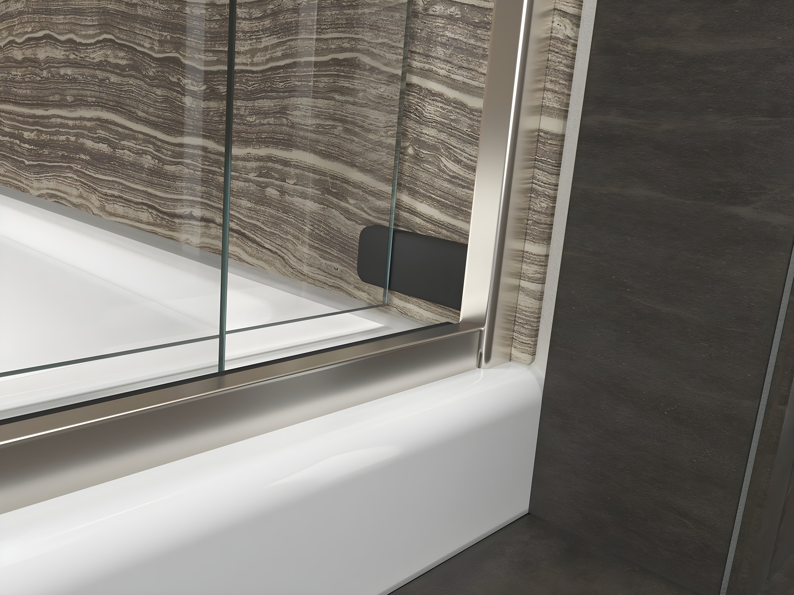Levity 59.63" x 74" Bypass Shower Door with CleanCoat® Technology