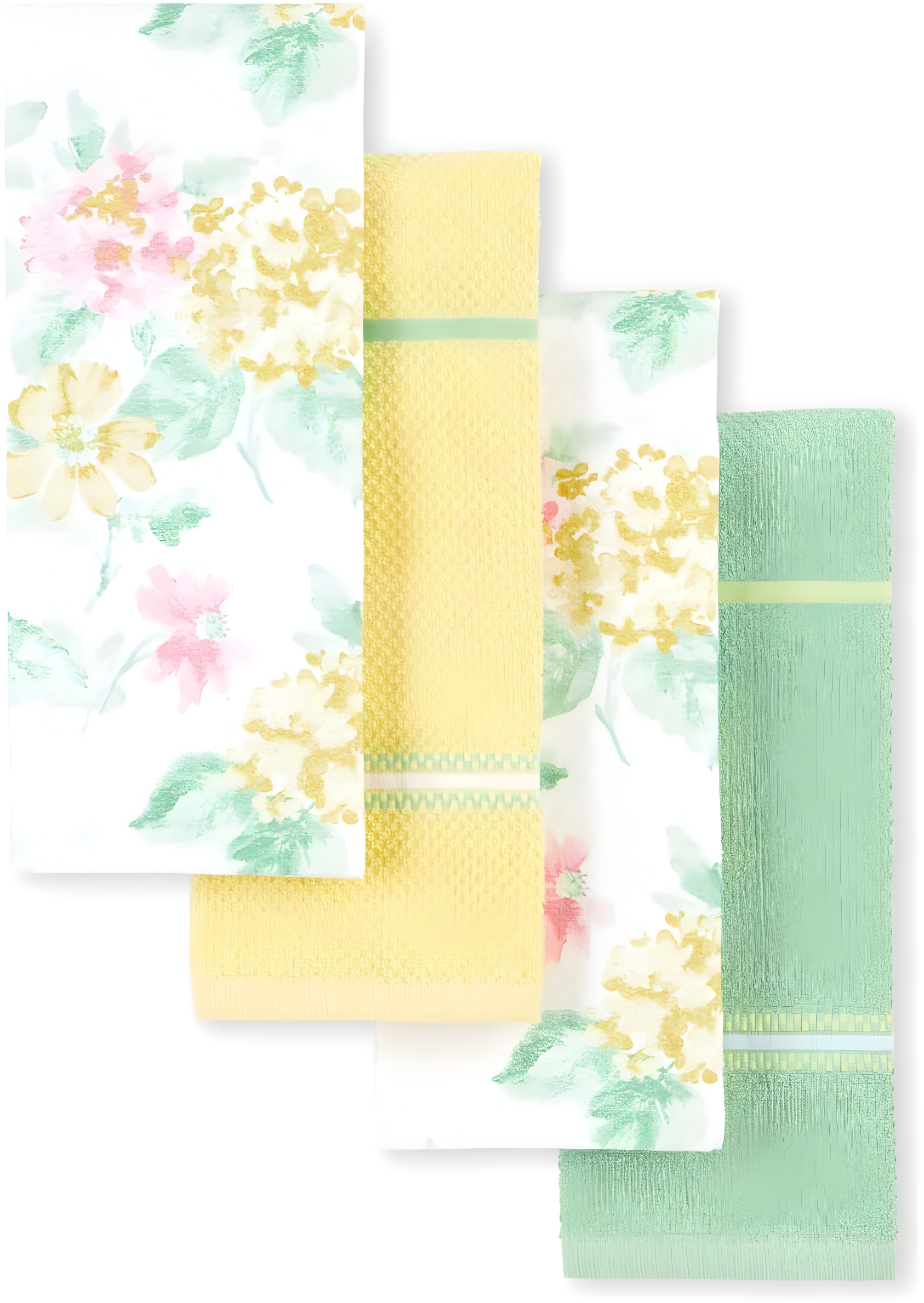 Martha Stewart Martha Stewart Amber Floral Kitchen Towel Set 4-Pack