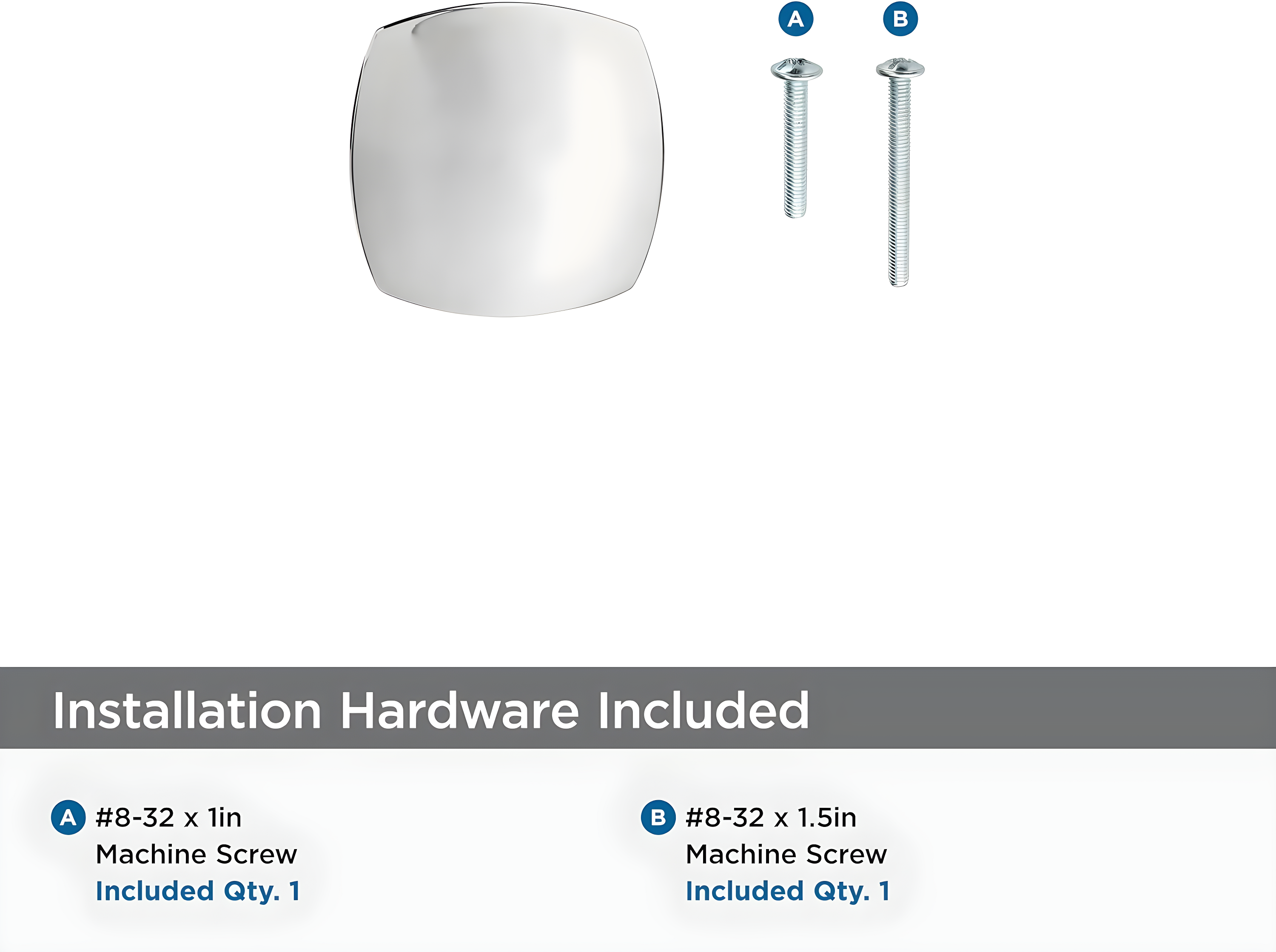 Stature Square Cabinet Knob
