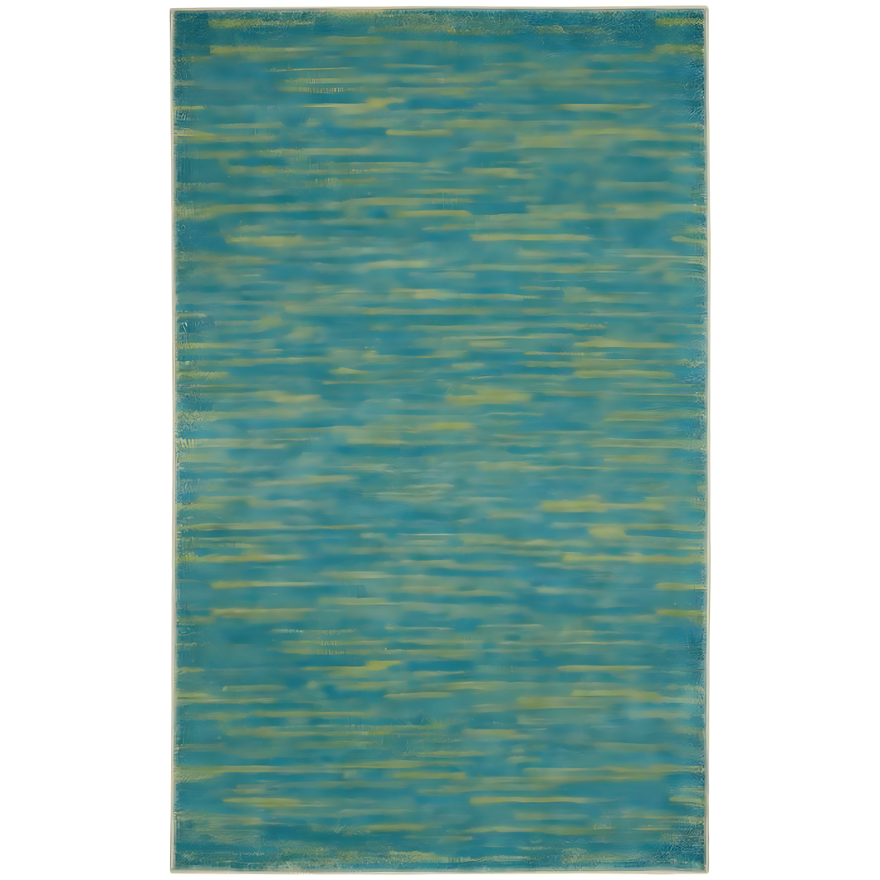 Nourison Nourison Essentials NRE01 Indoor/outdoor Area Rug - Blue Green 3' x 5'