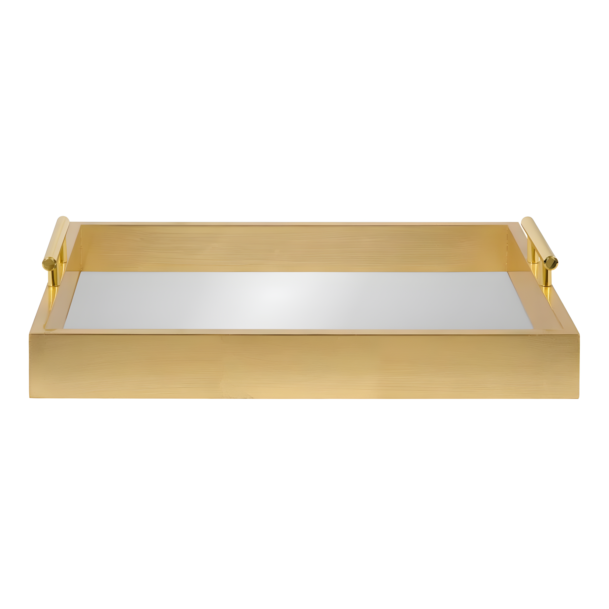 Kate and Laurel Lipton Tray, 16.5x12.25, Gold