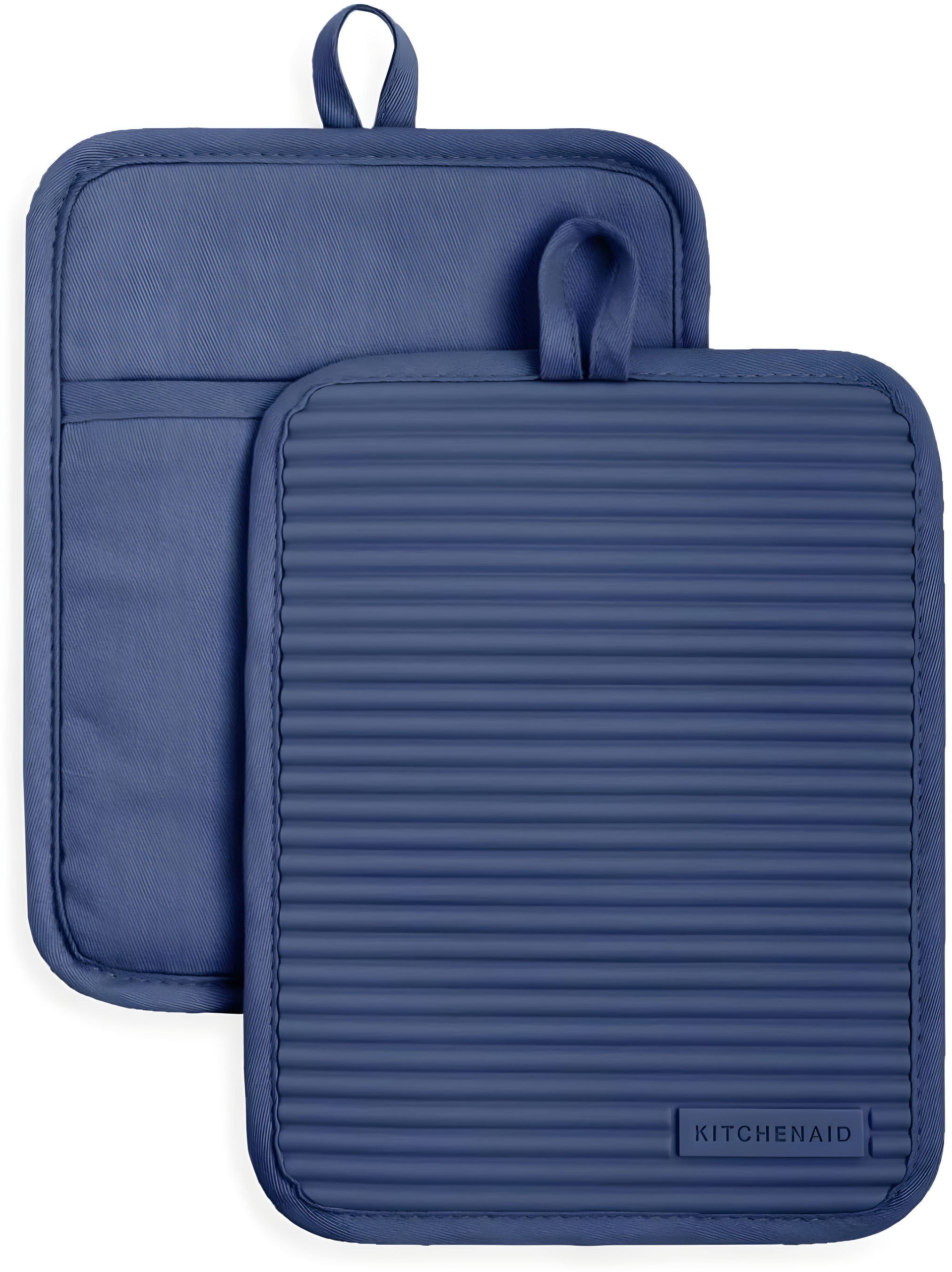 KitchenAid Ribbed Soft Silicone Potholder (Set of 2)