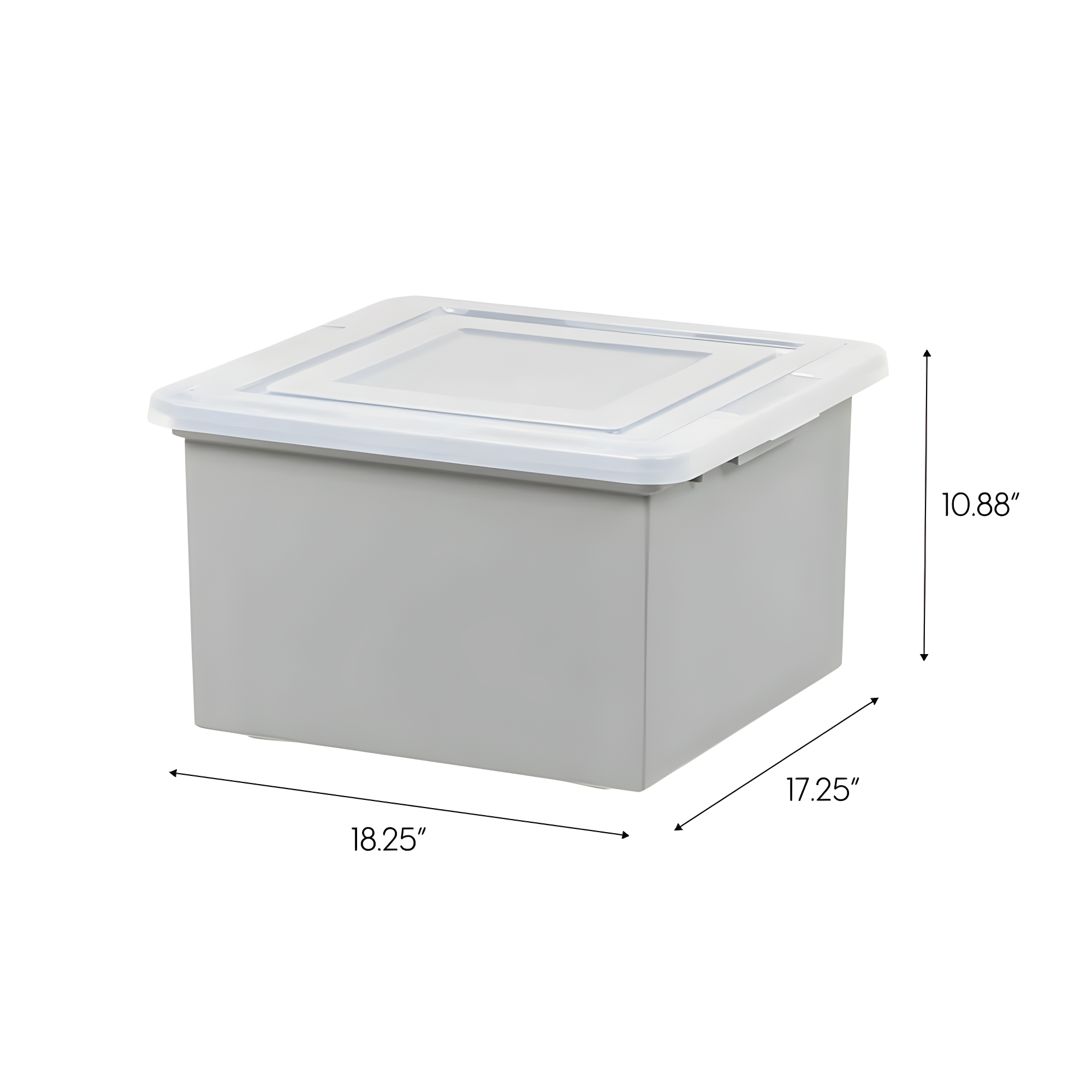 IRIS USA, Inc. IRIS USA, Inc. Plastic Storage Tub & Tote (Set of 3)
