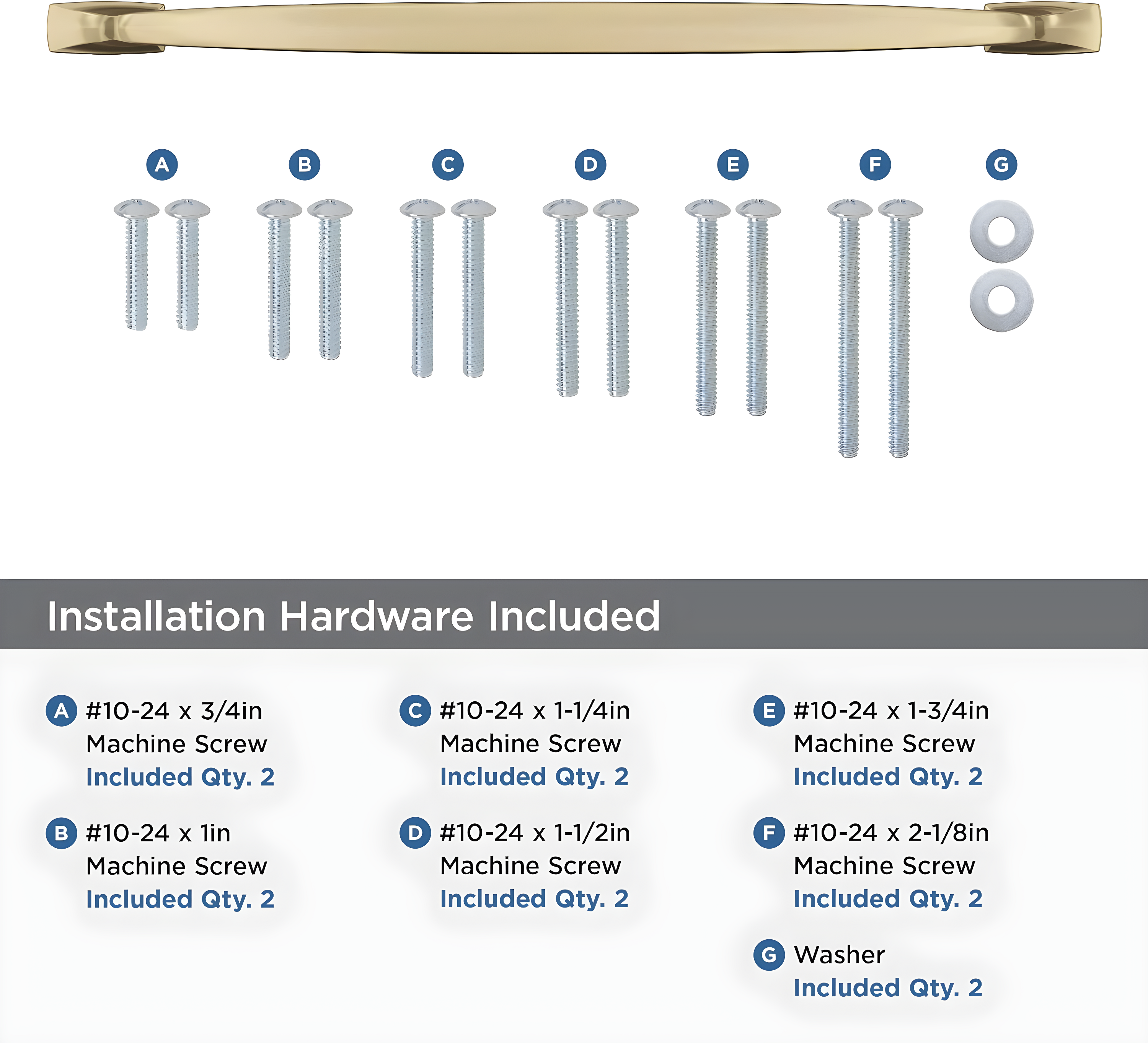Amerock Highland Ridge 18 inch (457mm) Center-to-Center Champagne Bronze Appliance Pull