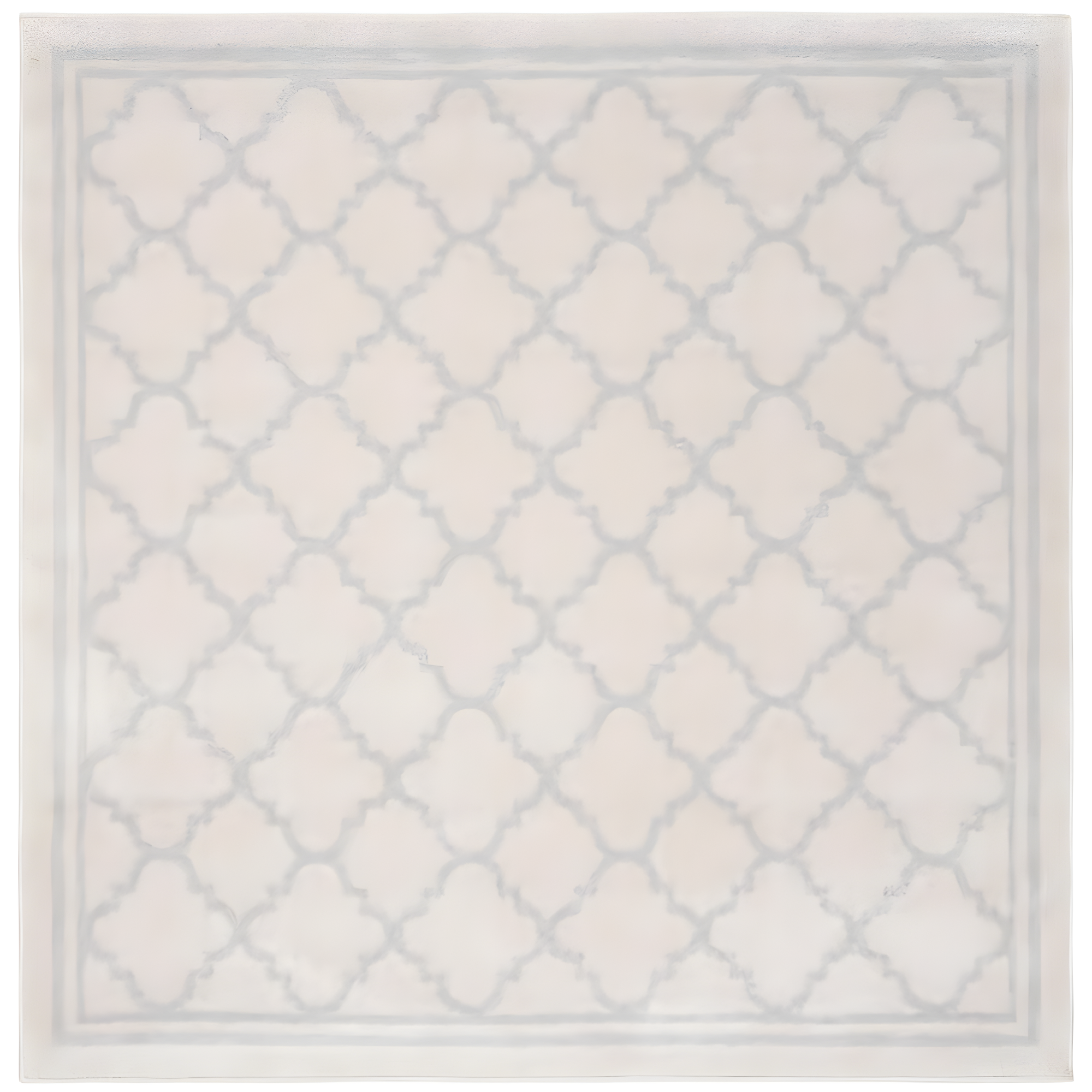 Amherst AMT422 Power Loomed Indoor Area Rug - Beige/Light Grey - 5'x5' - Safavieh