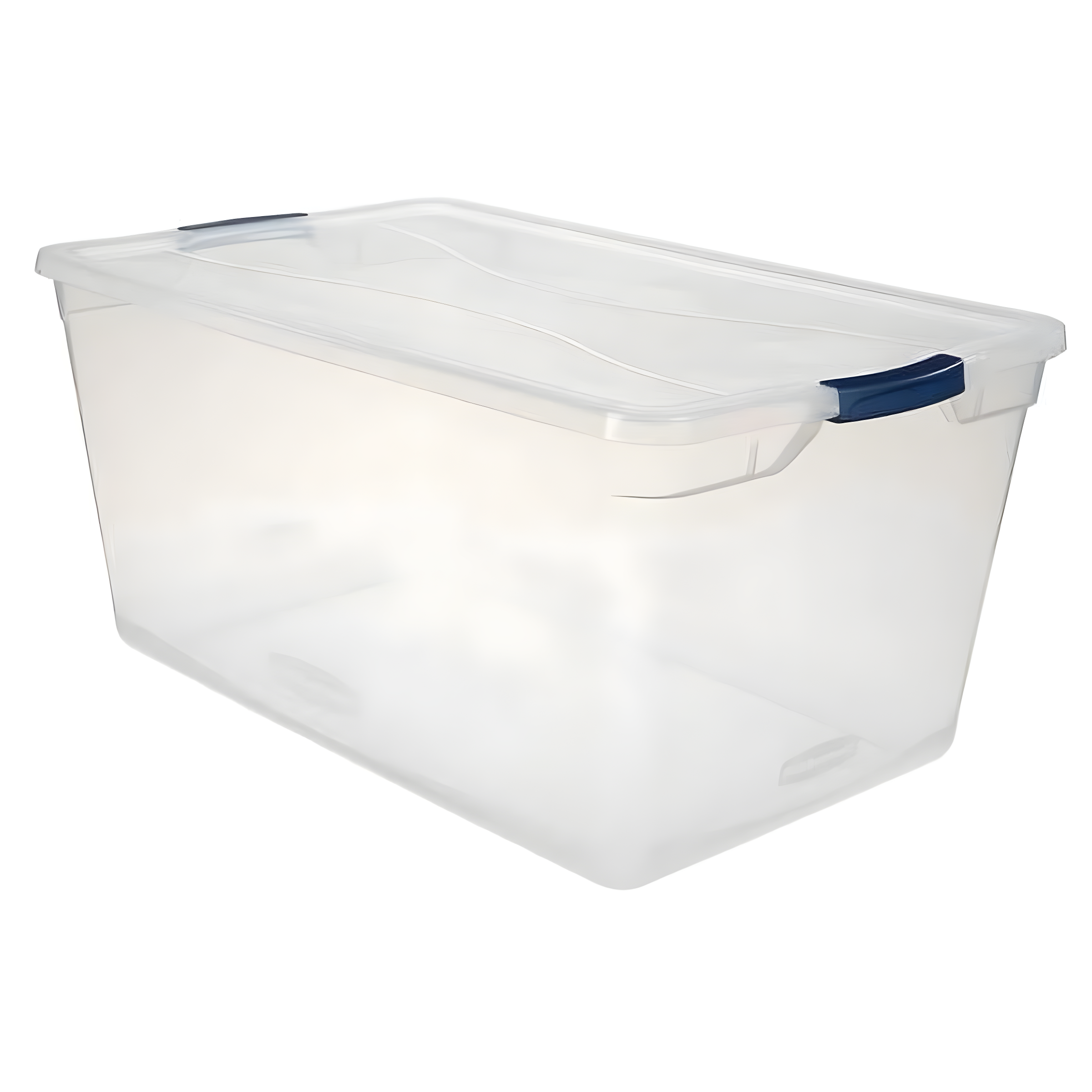 Rubbermaid Basic Latch-Lid Container 17 3/4w x 29d x 13 1/4h 95qt Clear RMCC950001