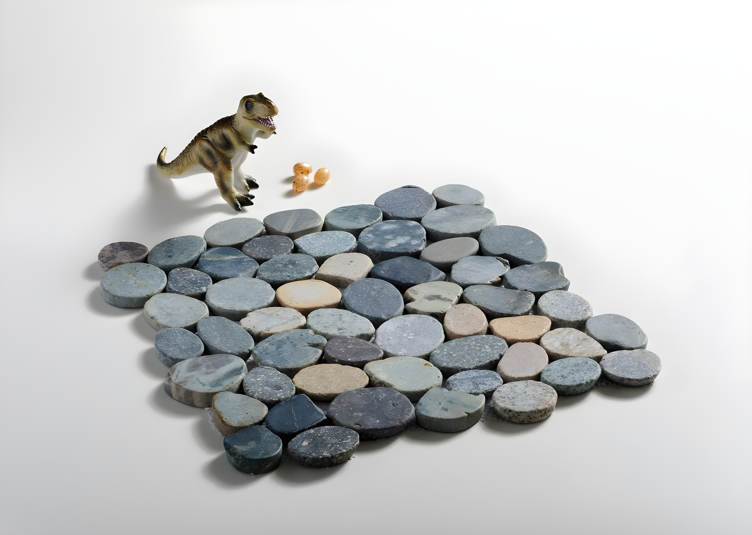 Sliced Pebble Mosaic Wall & Floor Tile