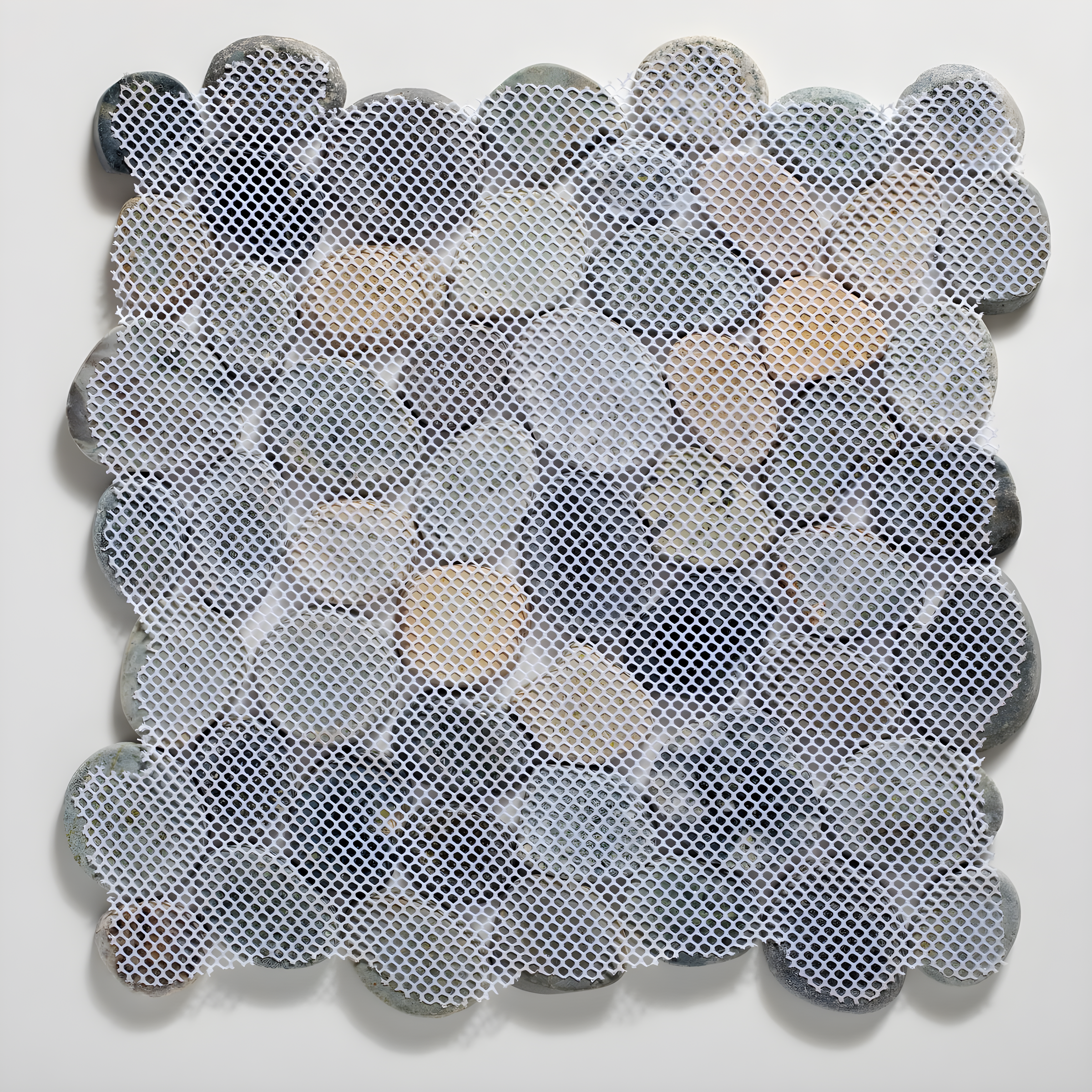 Sliced Pebble Mosaic Wall & Floor Tile