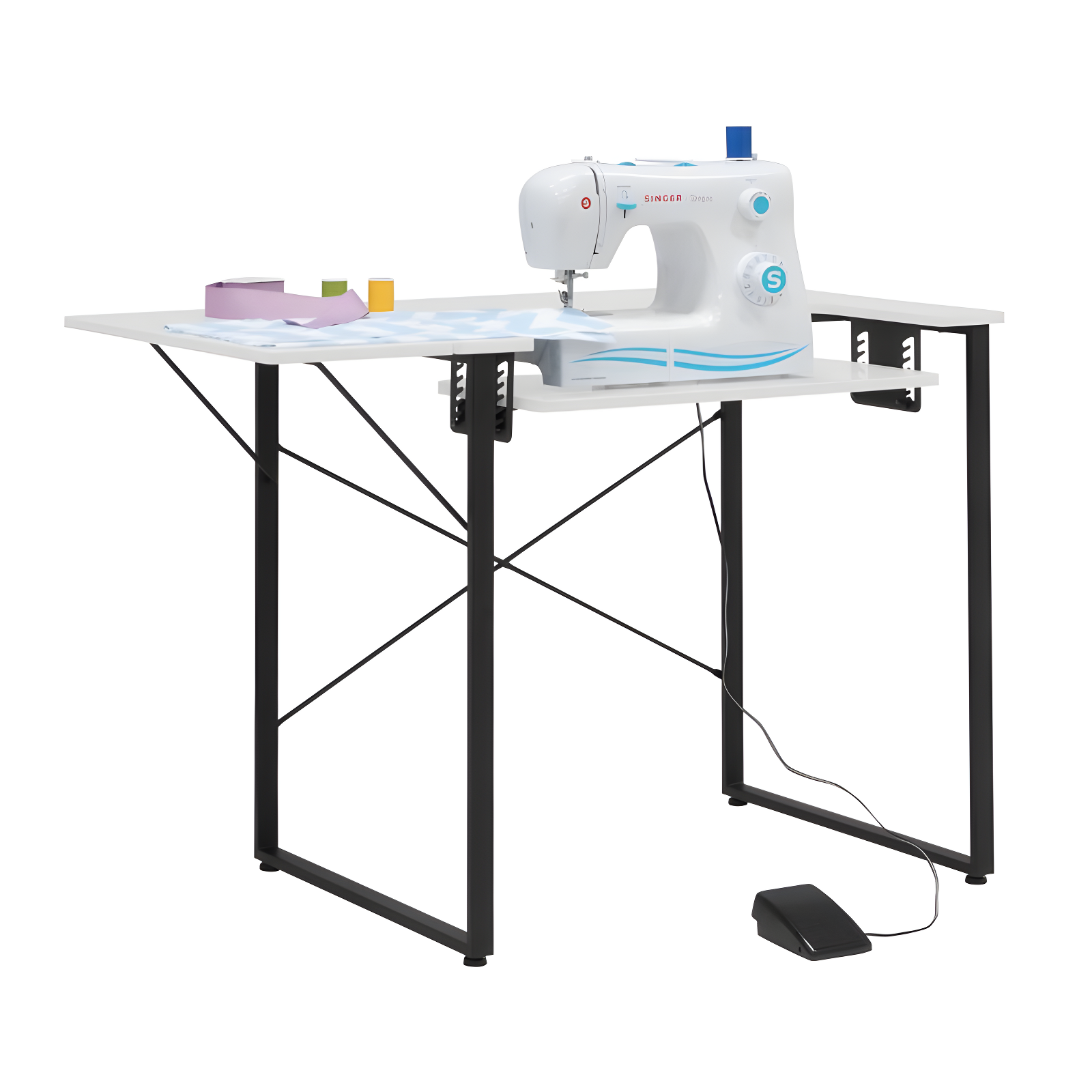 41'' x 23'' Sewing Table with Sewing Machine Platform