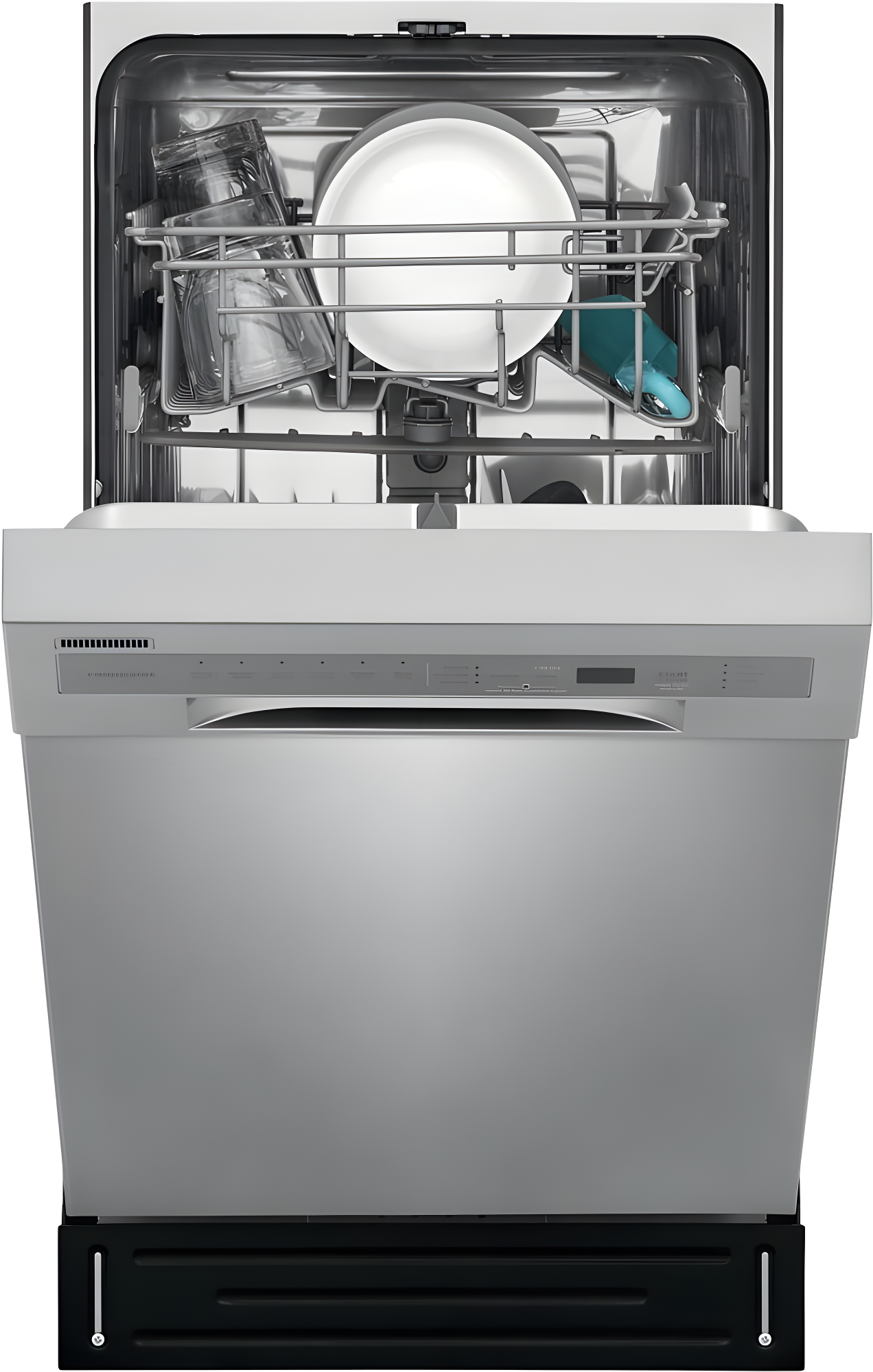 Frigidaire Frigidaire Series 18" 52 dBA Built-in Full Console Dishwasher with Cycle Status Indicators FFBD1831US