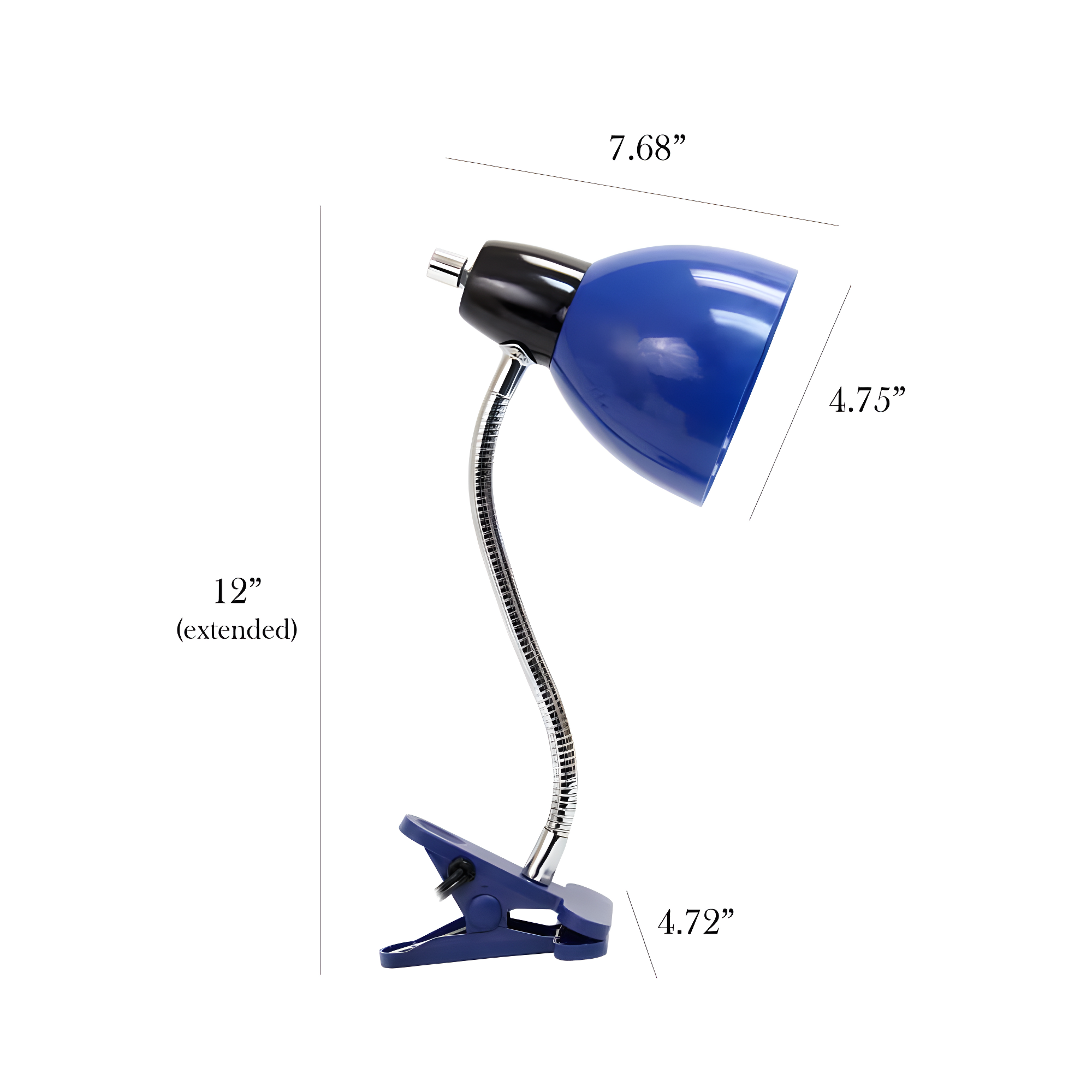 Trule Citronelle Adjustable Clip On Lamp