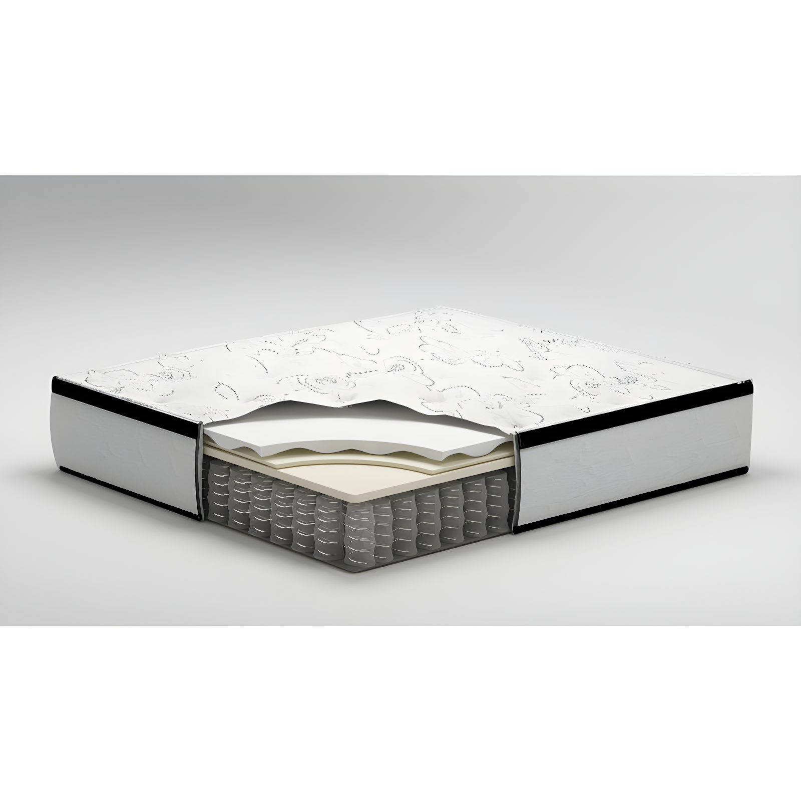 Chime 12" Ultra Plush Hybrid Mattress