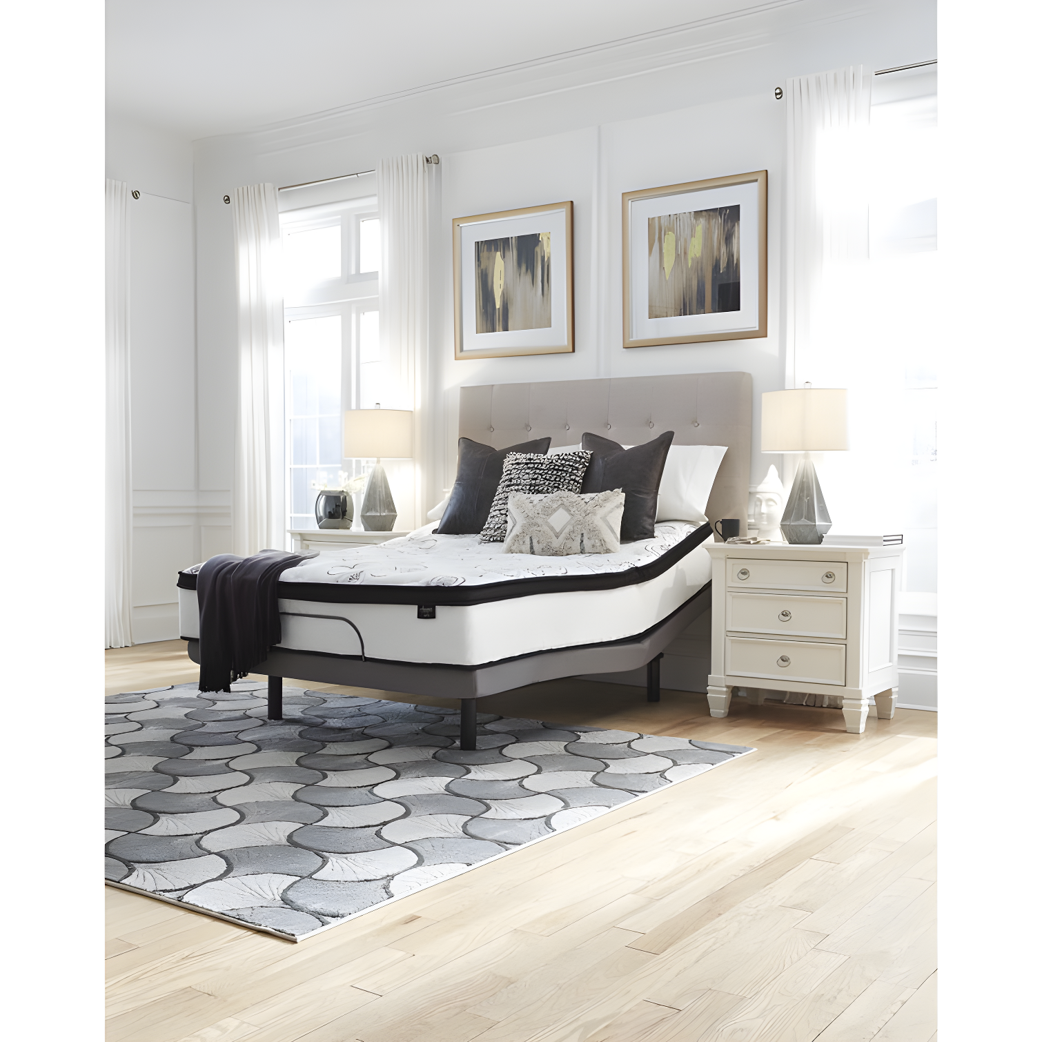 Chime 12" Ultra Plush Hybrid Mattress