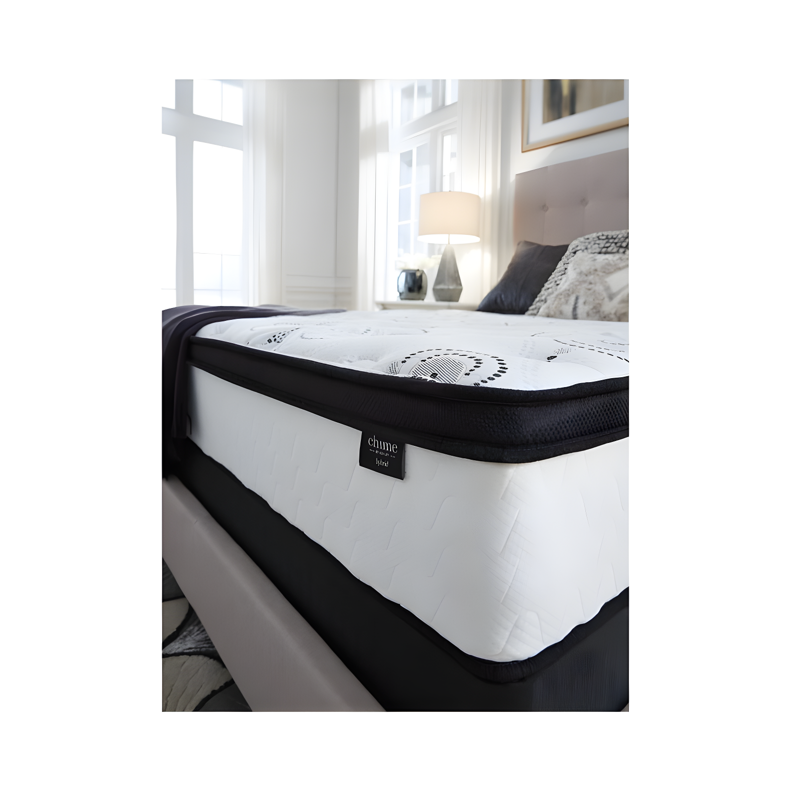 Chime 12" Ultra Plush Hybrid Mattress