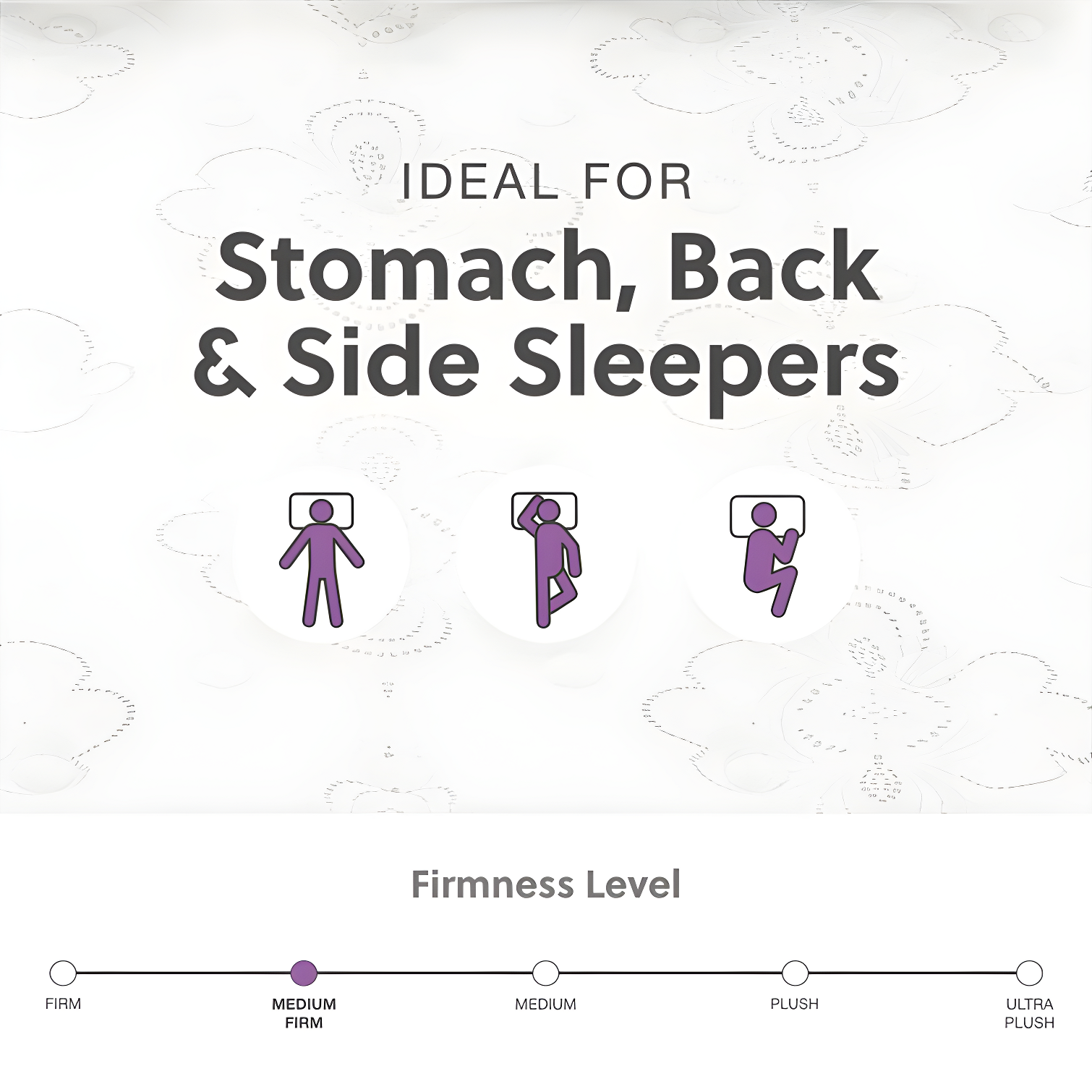 Chime 12" Ultra Plush Hybrid Mattress