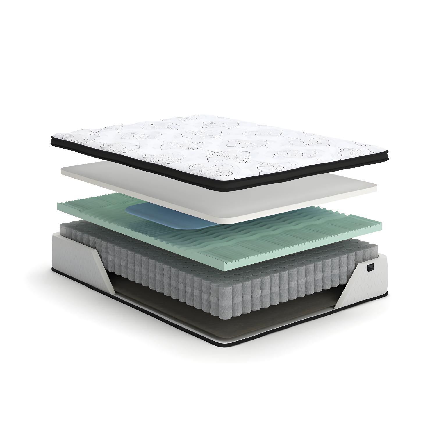 Chime 12" Ultra Plush Hybrid Mattress