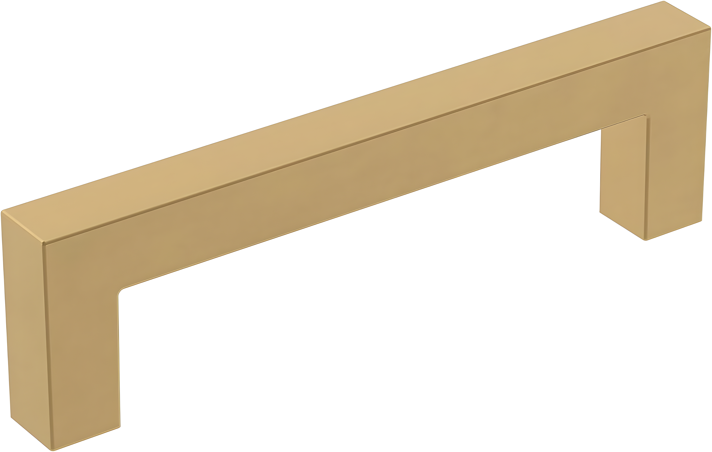 Amerock Monument 3-3/4 inch (96mm) Center-to-Center Champagne Bronze Cabinet Pull