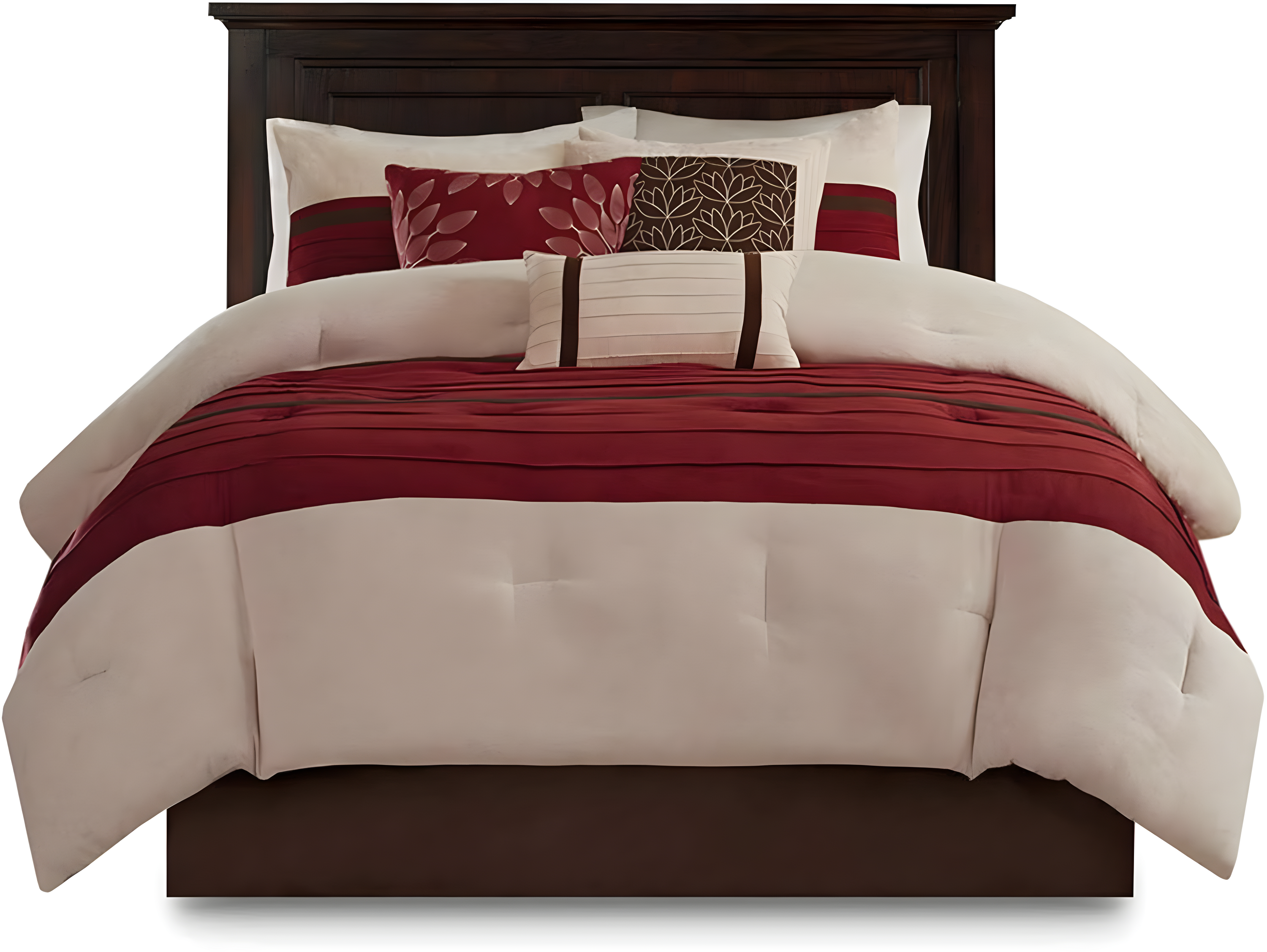 Madison Park Palmer Microsuede 7 Piece Comforter Set