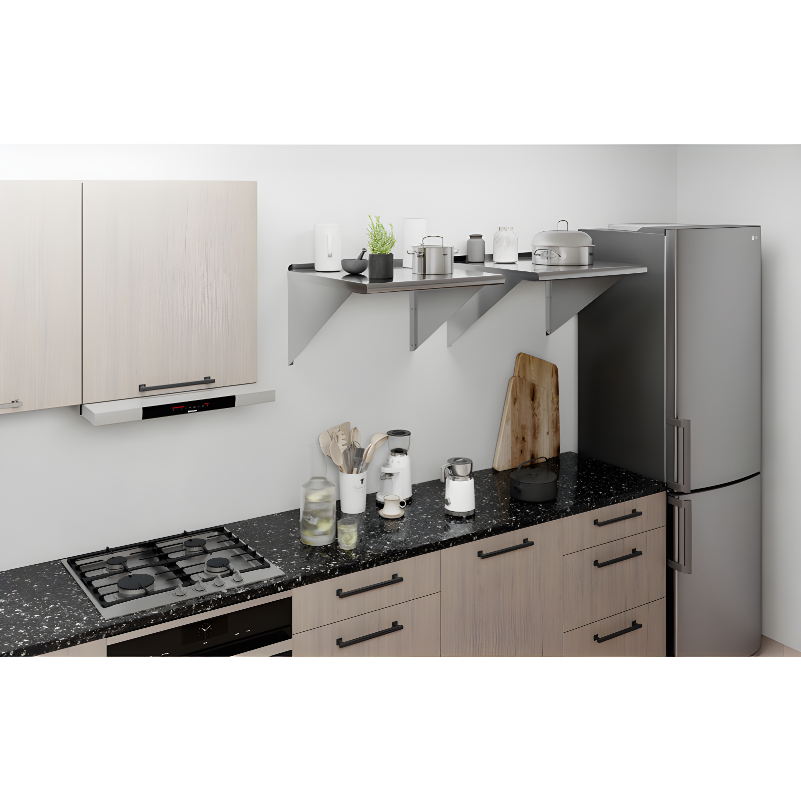 Amgood Utility Metal Wall Shelf.