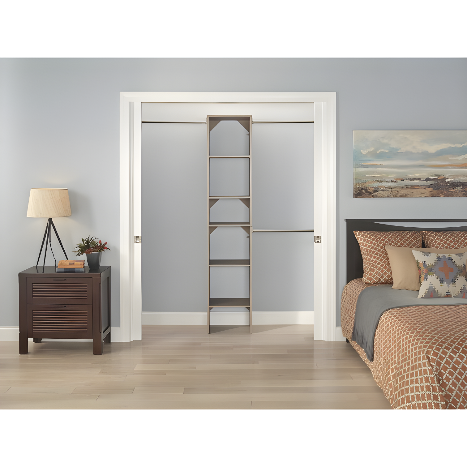 SuiteSymphony 77" to 113" Closet System Starter Kit