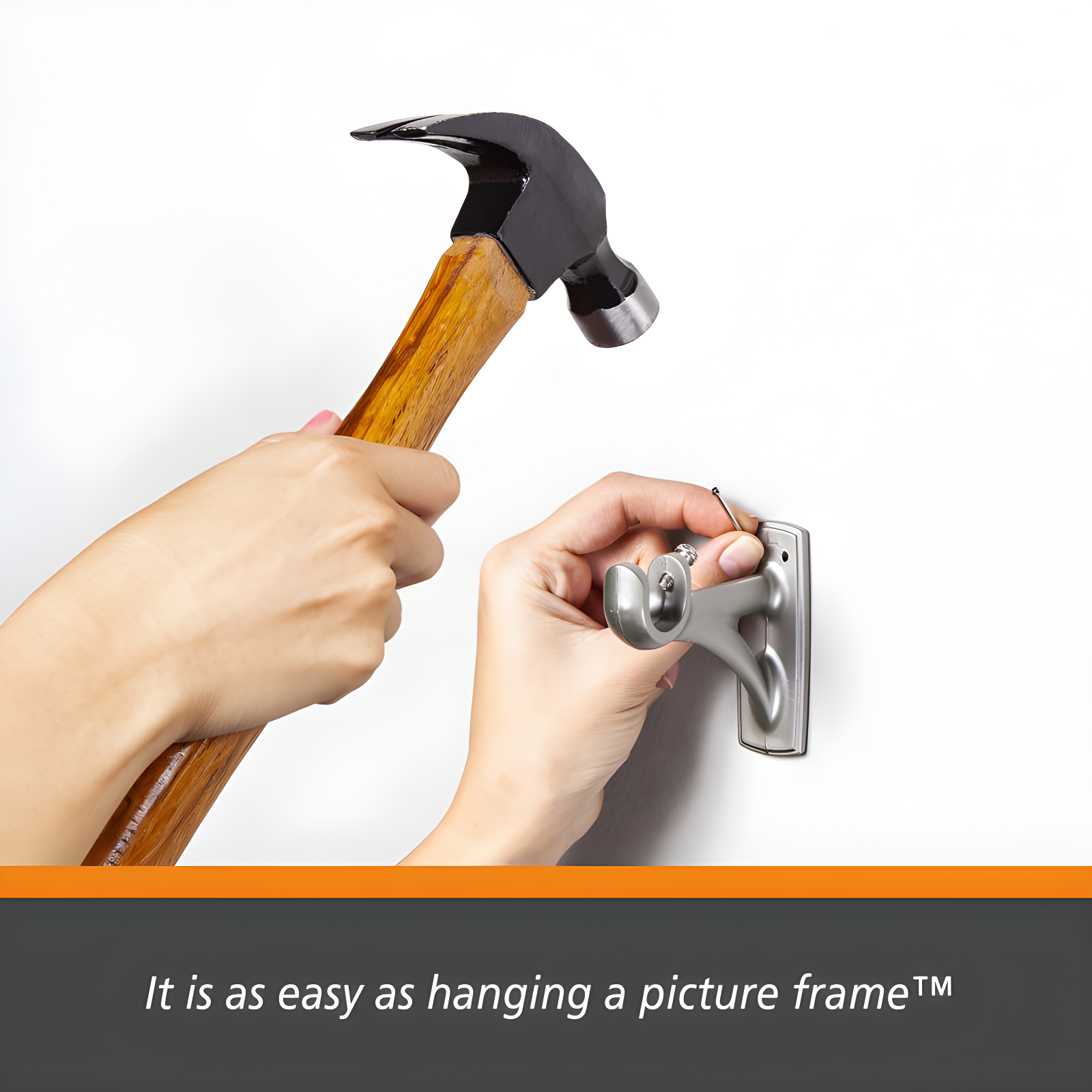 Kenney Steel Adjustable Single Curtain Rod