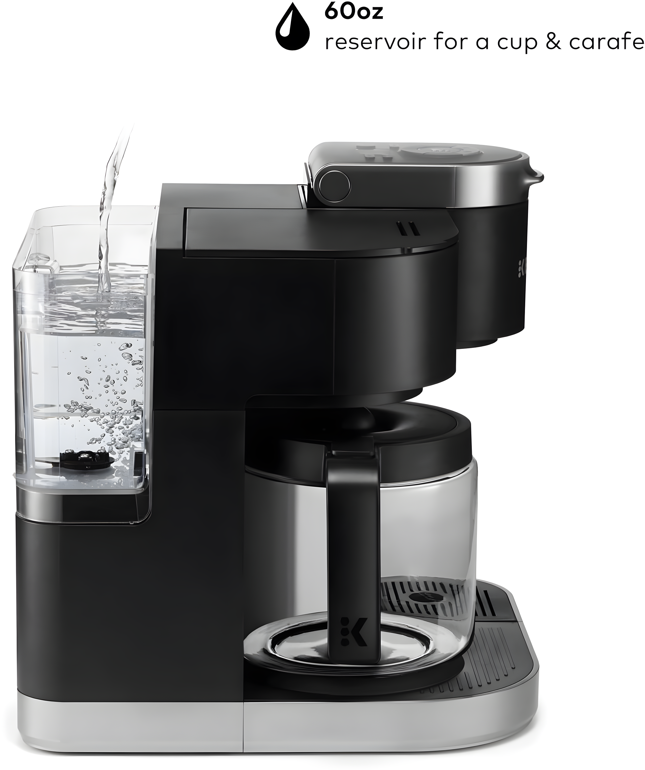 Keurig K-Duo Coffee Maker, with Single-Serve K-Cup Pod, and 12 Cup Carafe Brewer