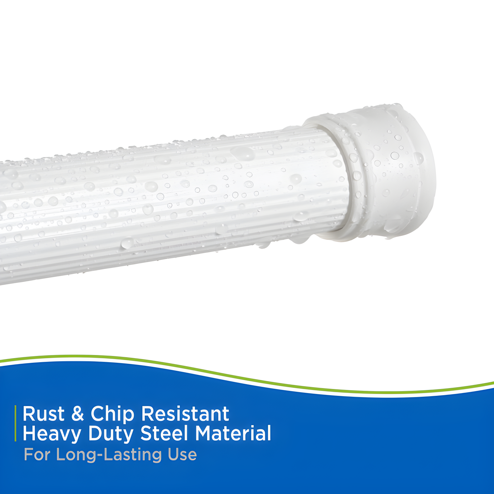 72'' Straight Tension Shower Curtain Rod