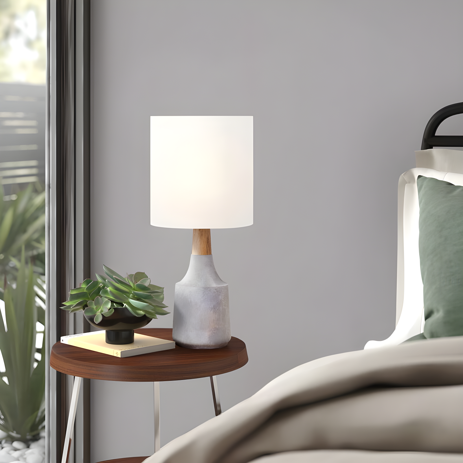 Scotia Resin Table Lamp