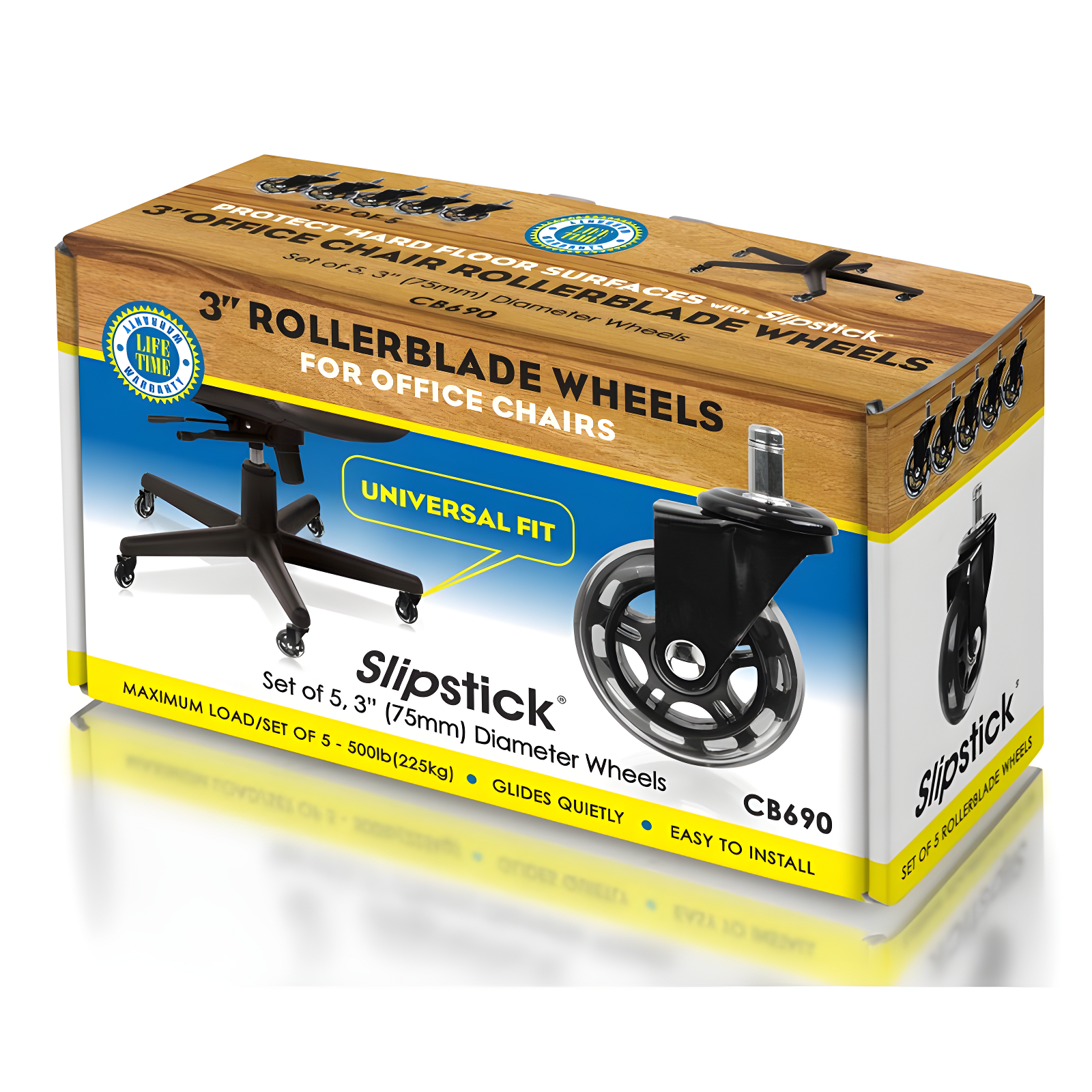 Slipstick Casters (Set of 5)