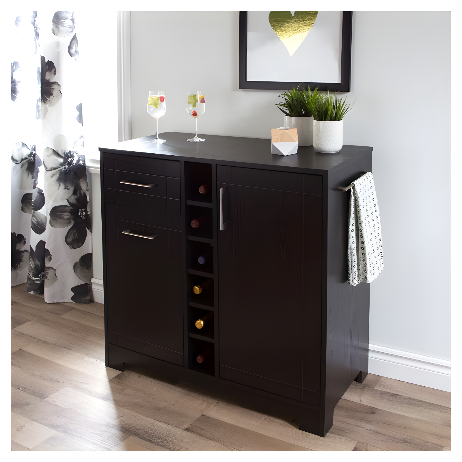 Vietti 35.63'' Bar Cabinet