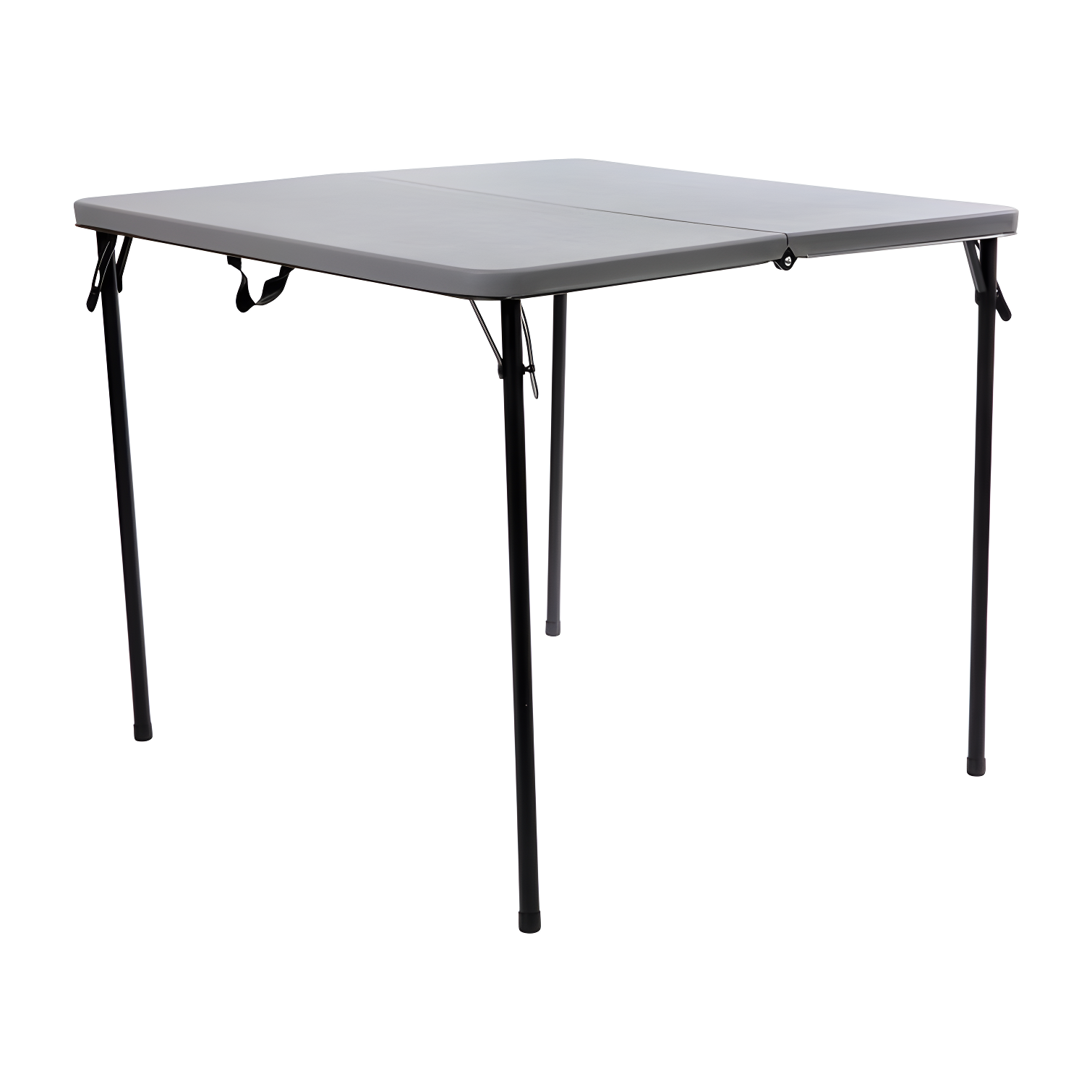 Noah 2.83' Square Plastic Folding Event Table with Carrying Handle by Flash Furniture