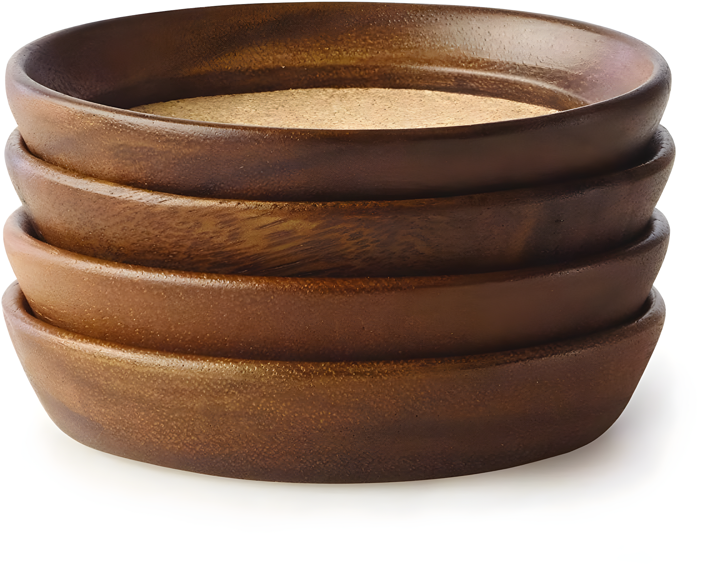 Kamenstein Kamenstein Stackable Acacia Wood and Cork Coasters (Set of 4)