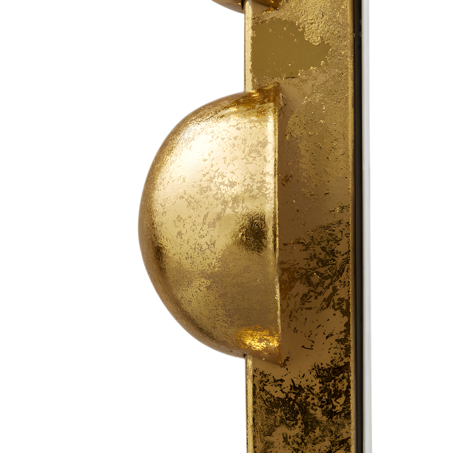 Marlowe Beaded Round Metal Wall Mirror