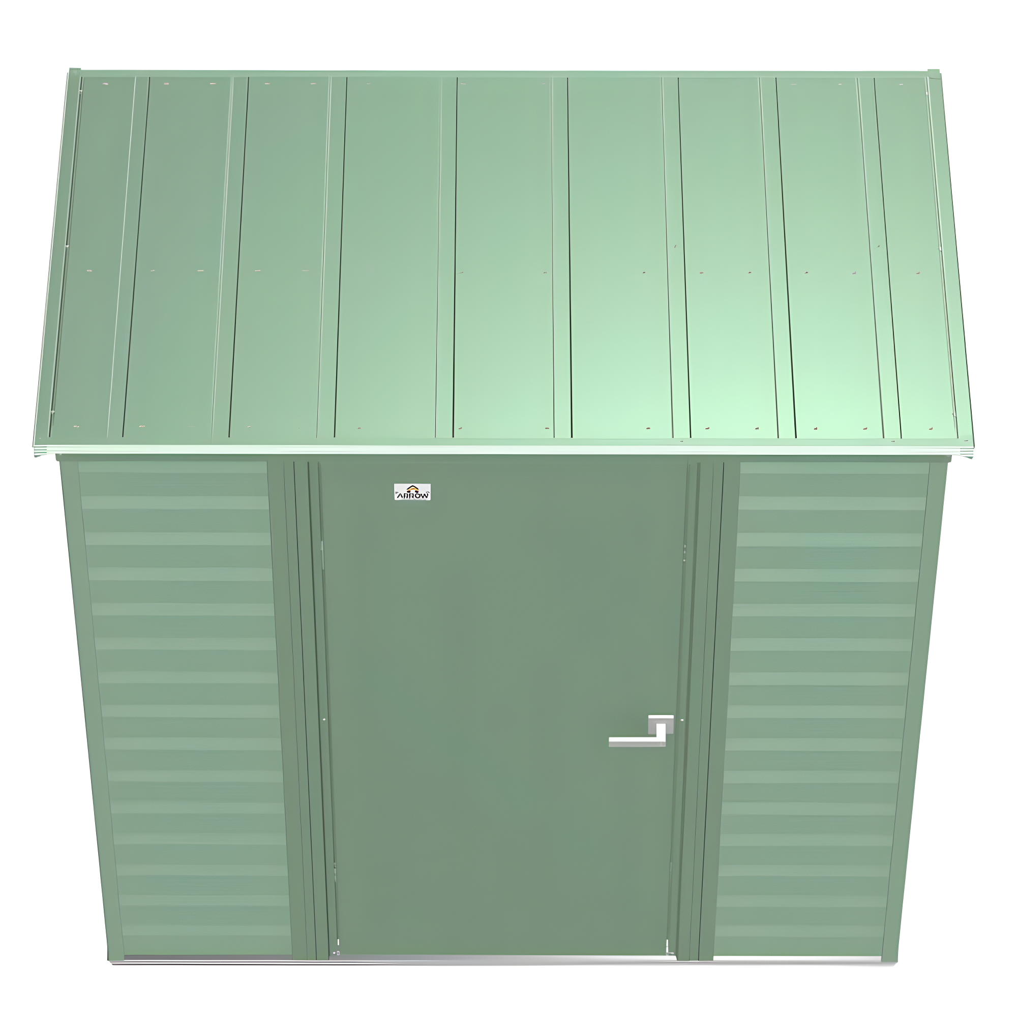 Arrow 6 ft. W x 4 ft. D Steel Horizontal Storage Shed