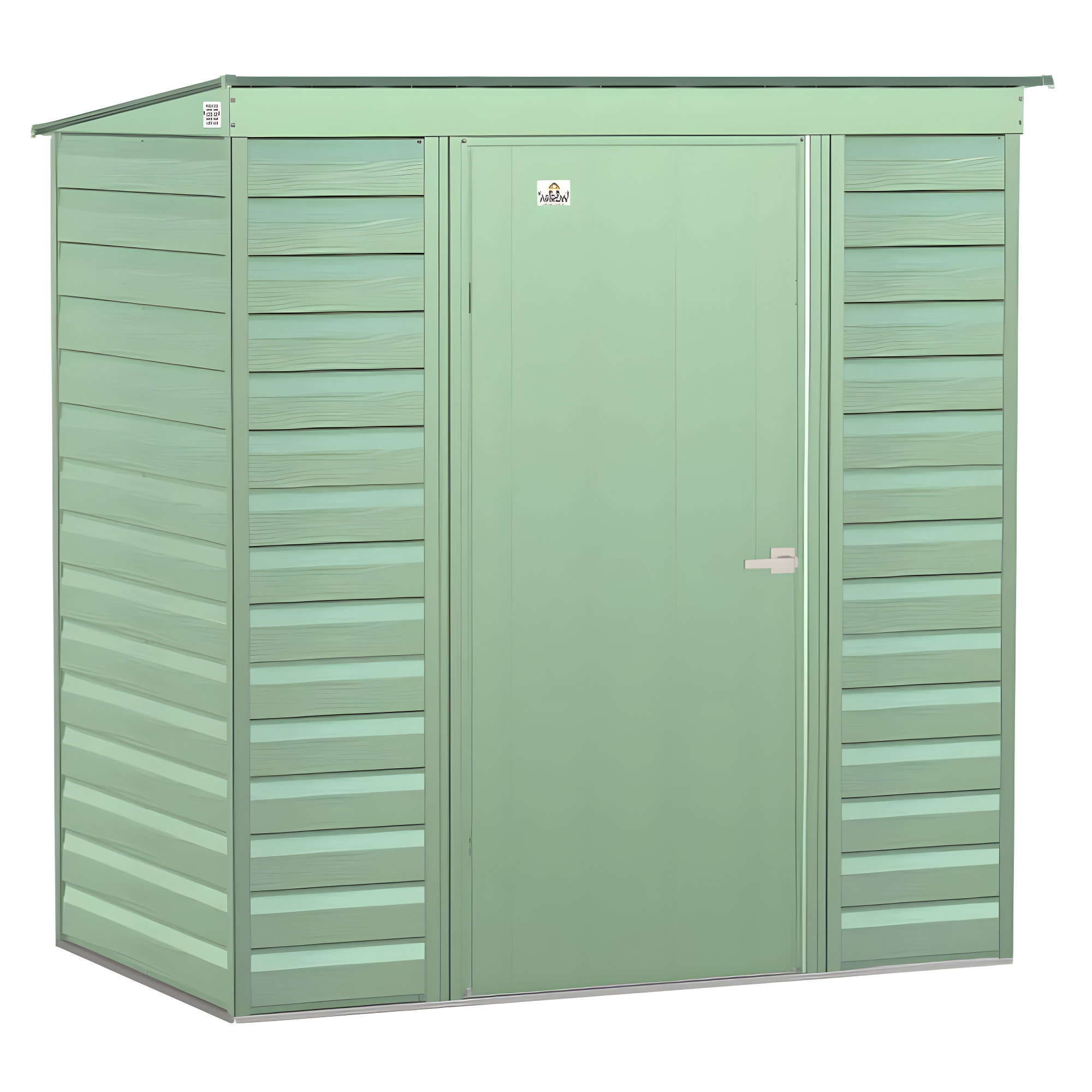 Arrow 6 ft. W x 4 ft. D Steel Horizontal Storage Shed