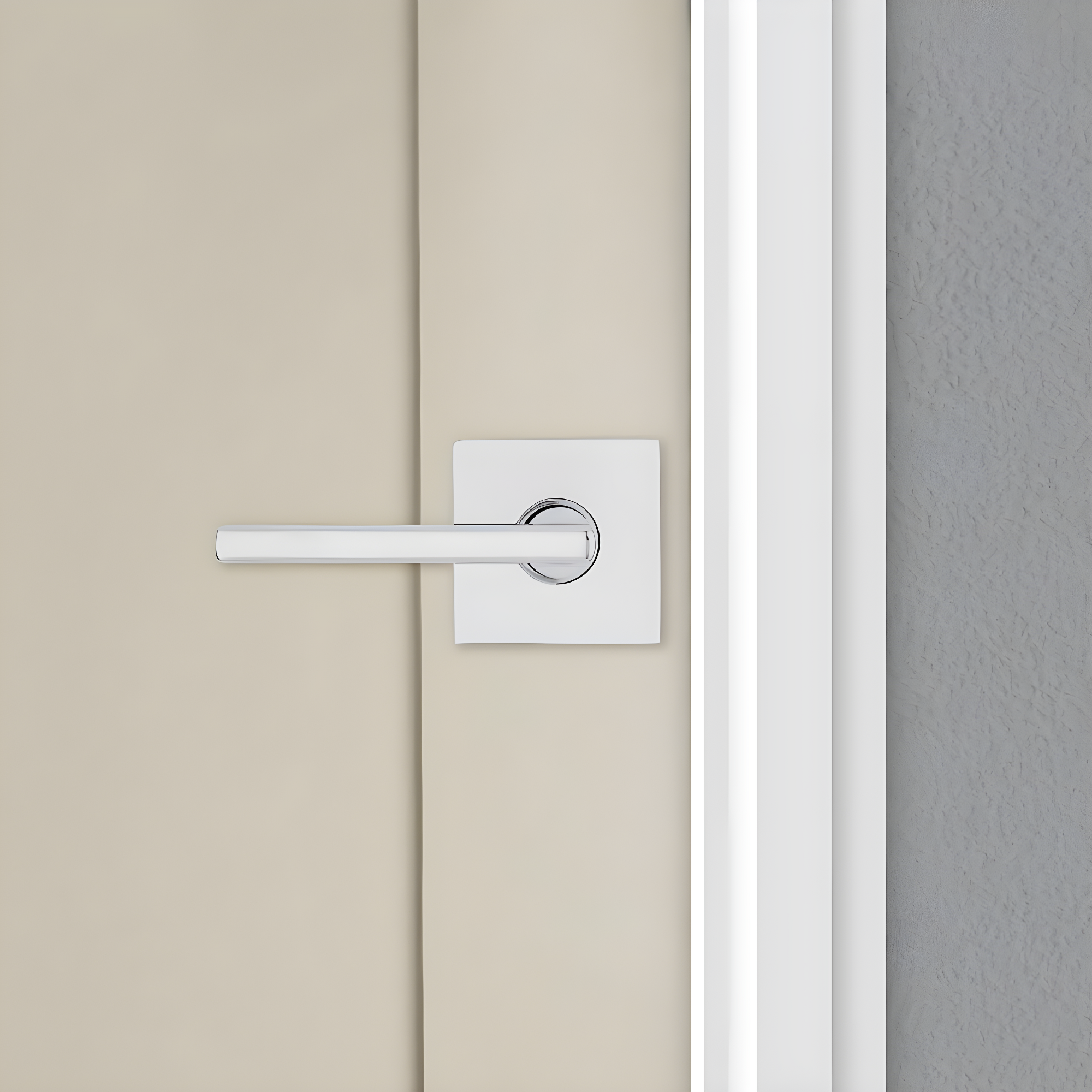 Kwikset Halifax 2 Piece Square Passage Lever Set