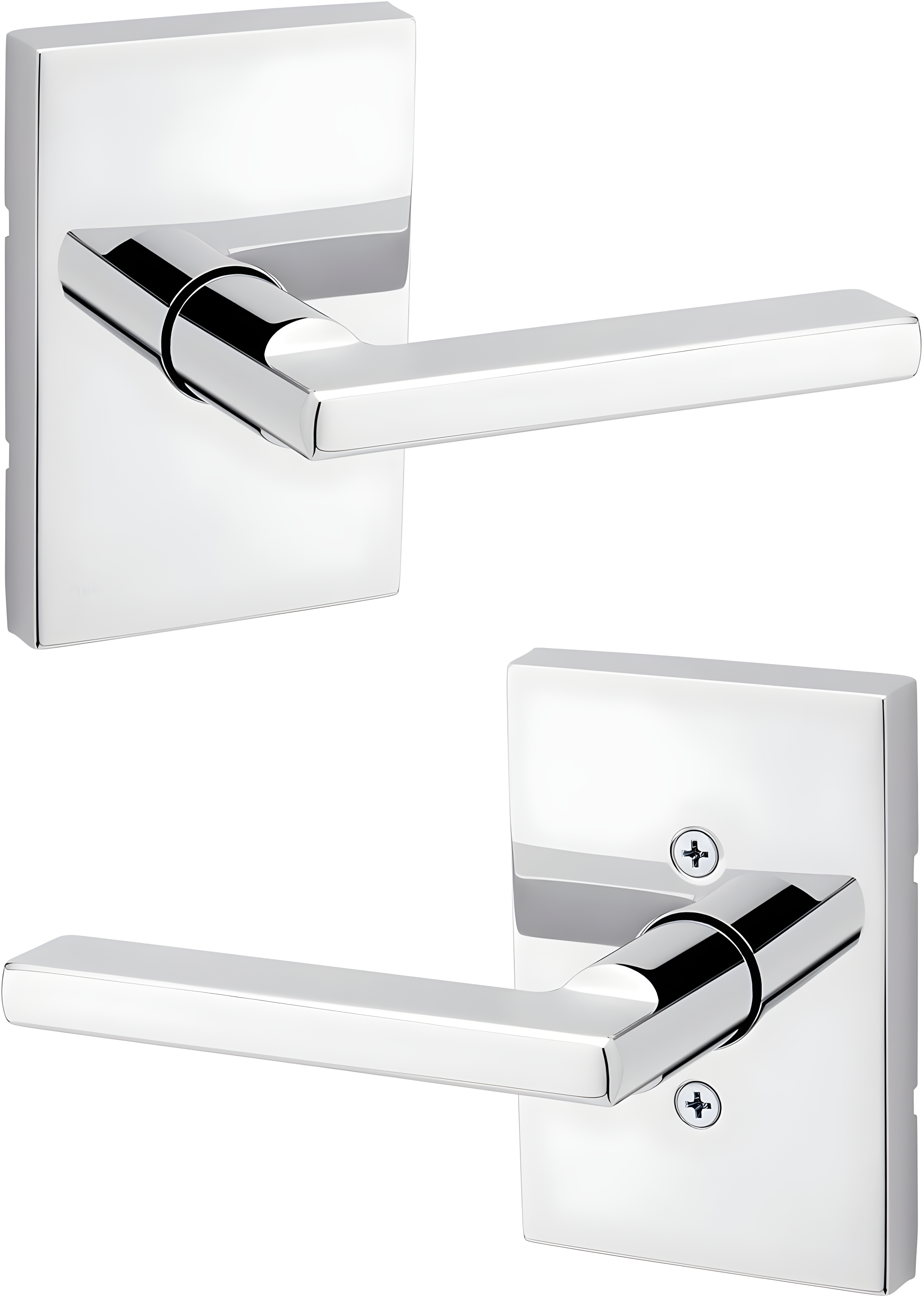 Kwikset Halifax 2 Piece Square Passage Lever Set