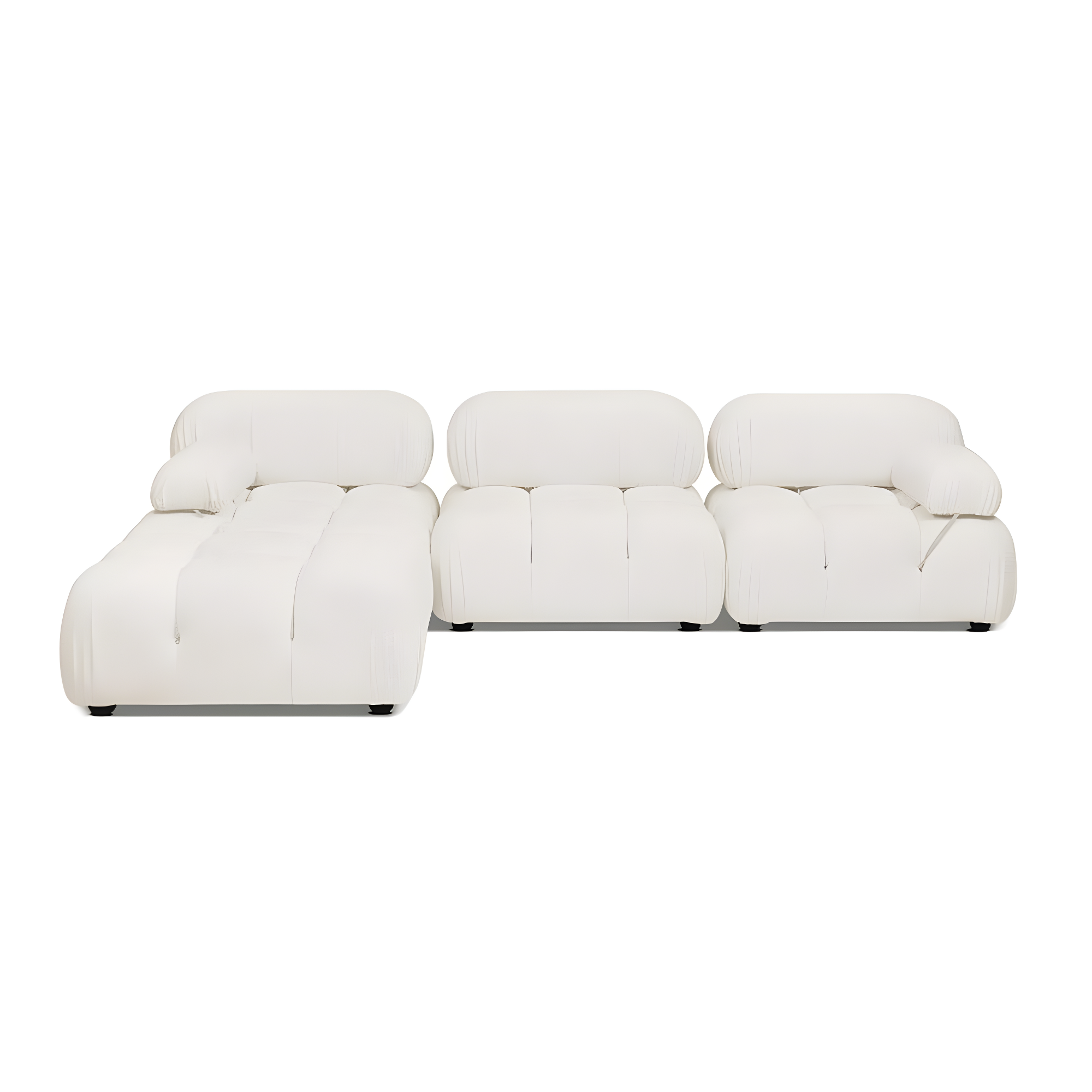Sigma 4 - Piece Modular Upholstered Reversible L-Sectional