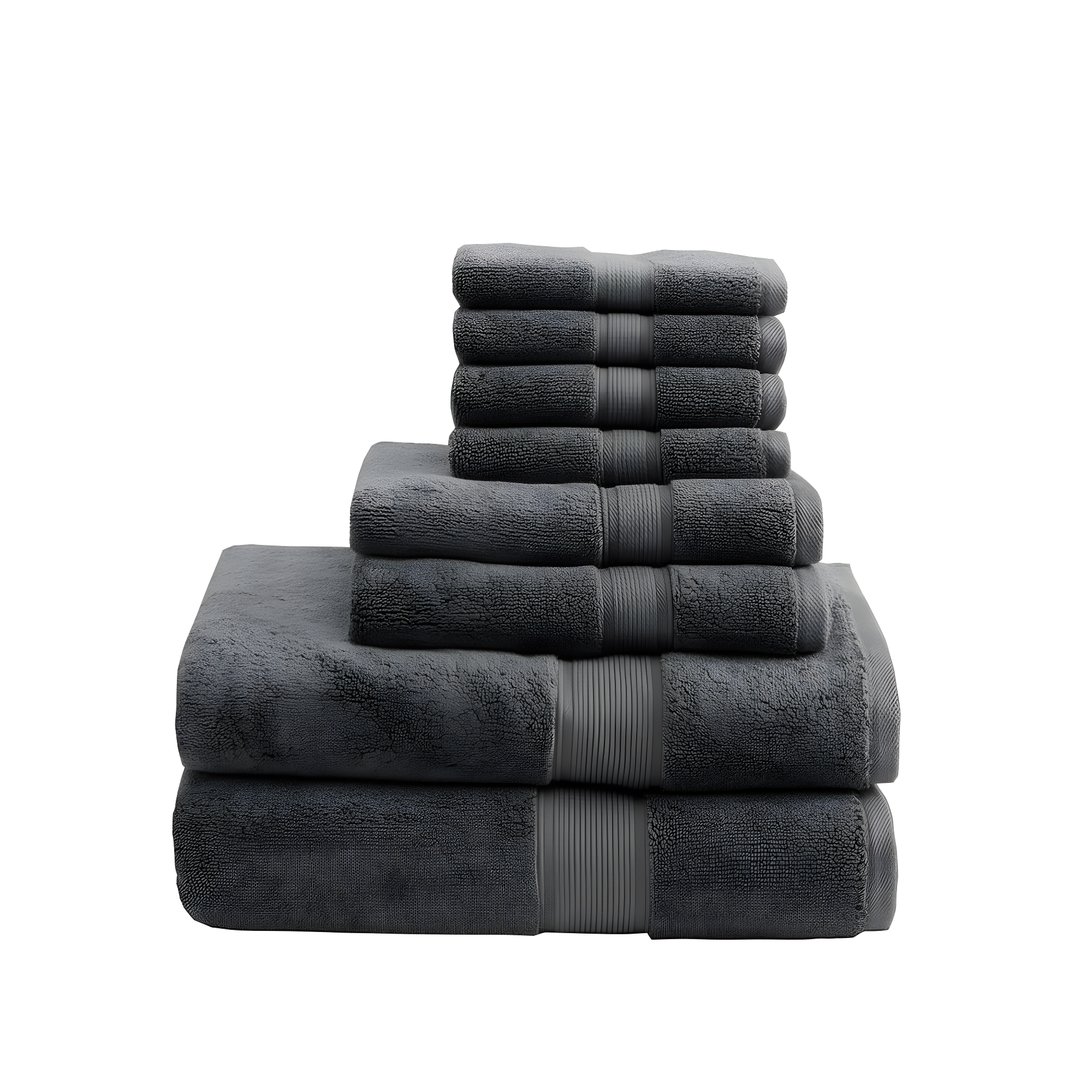 Madison Park Signature 800GSM Ultra-Soft 100% Cotton Absorbent Towel Set