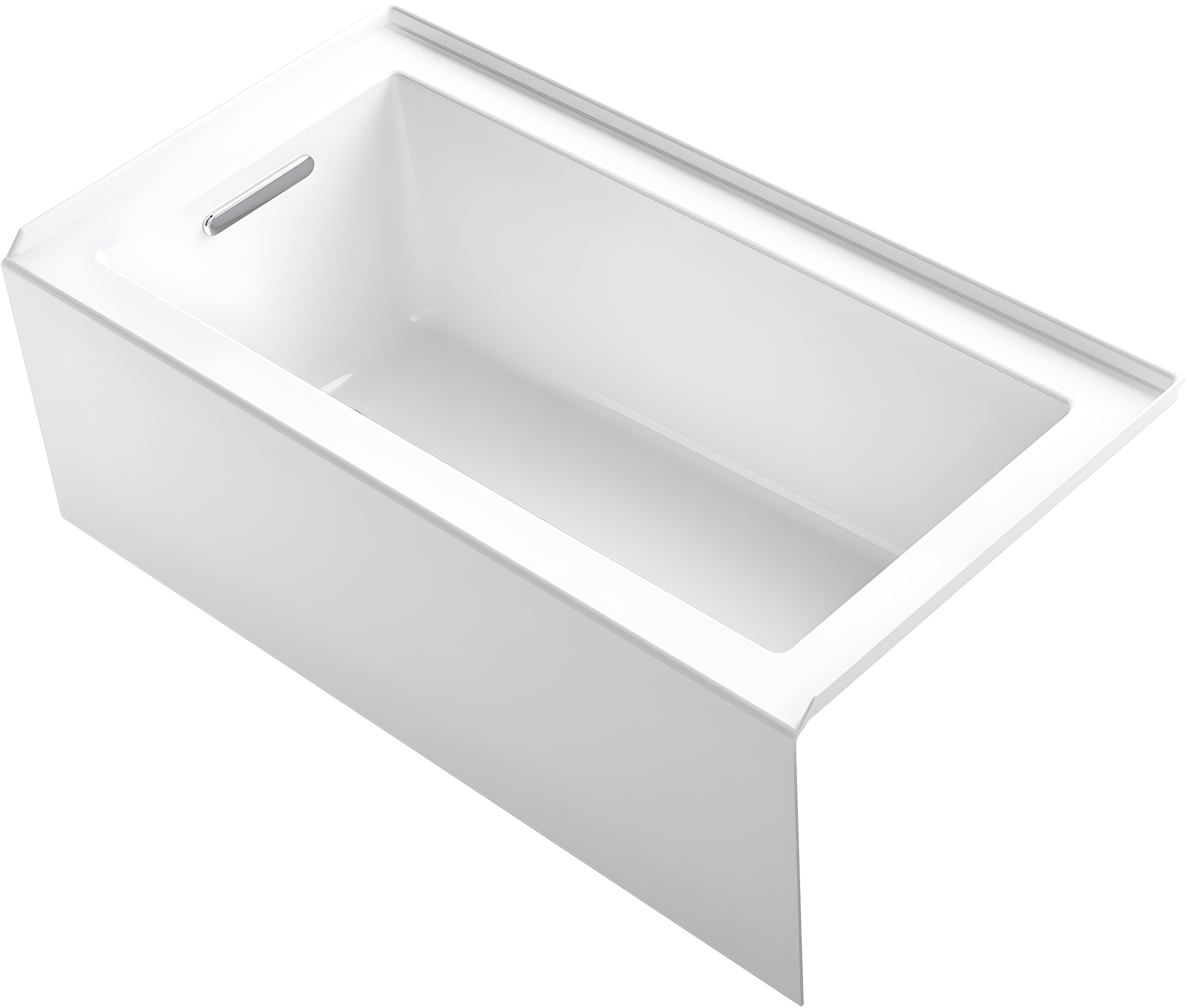 Underscore 60" x 32" Alcove Soaking Bathtub