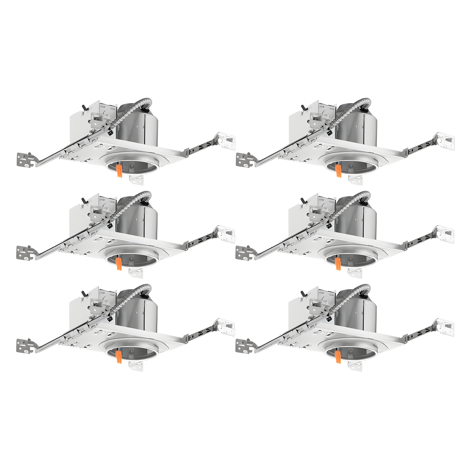 Air-Tight 4'' Recessed Lighting Housing for New Construction