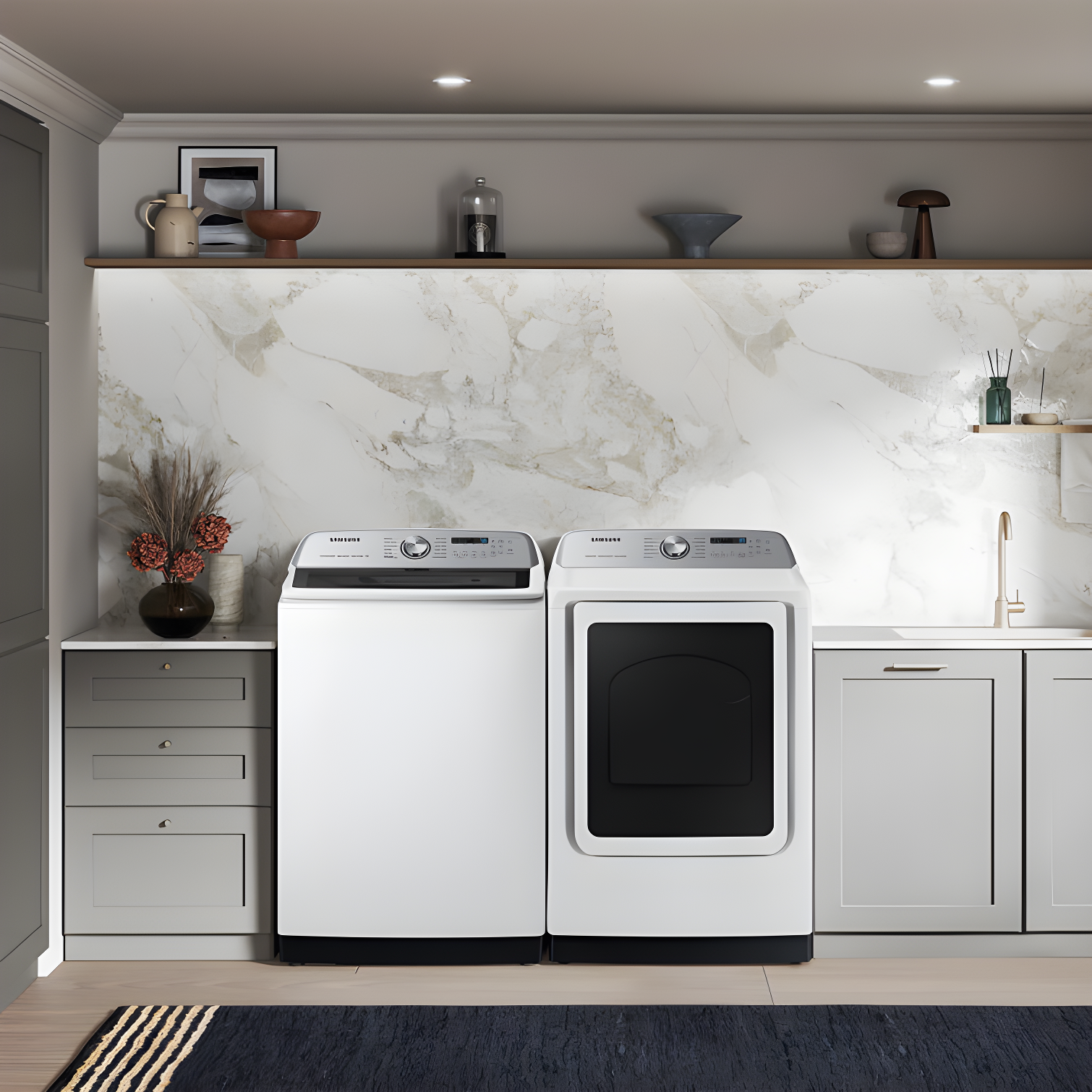 Samsung WA51DG5505AWUS Samsung 5.1 cu. ft. Large Capacity Smart Top Load Washer with ActiveWave Agitator