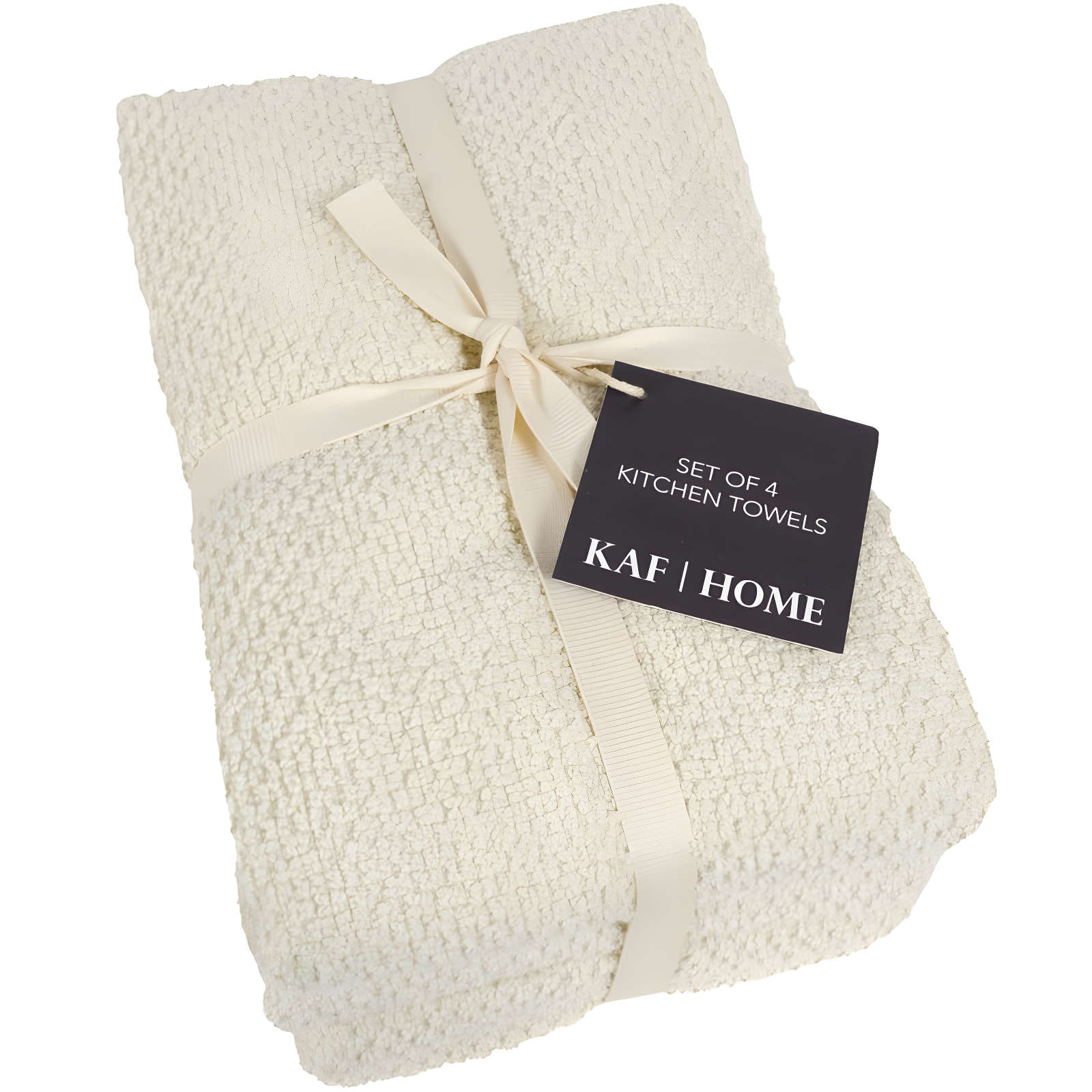 KAF Home Popcorn Terry Towels (Set of 4)