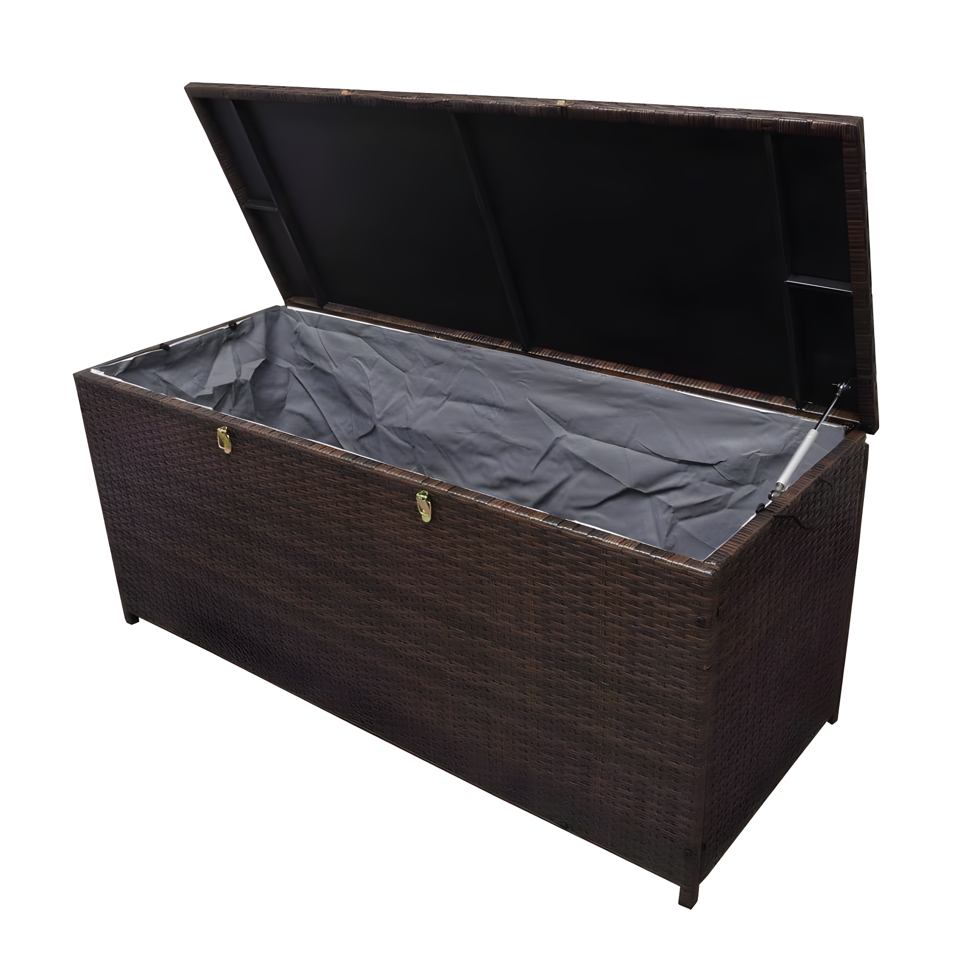Oakland Living Oakland Living 53'' W 113 Gallons Water Resistant Wicker Deck Box