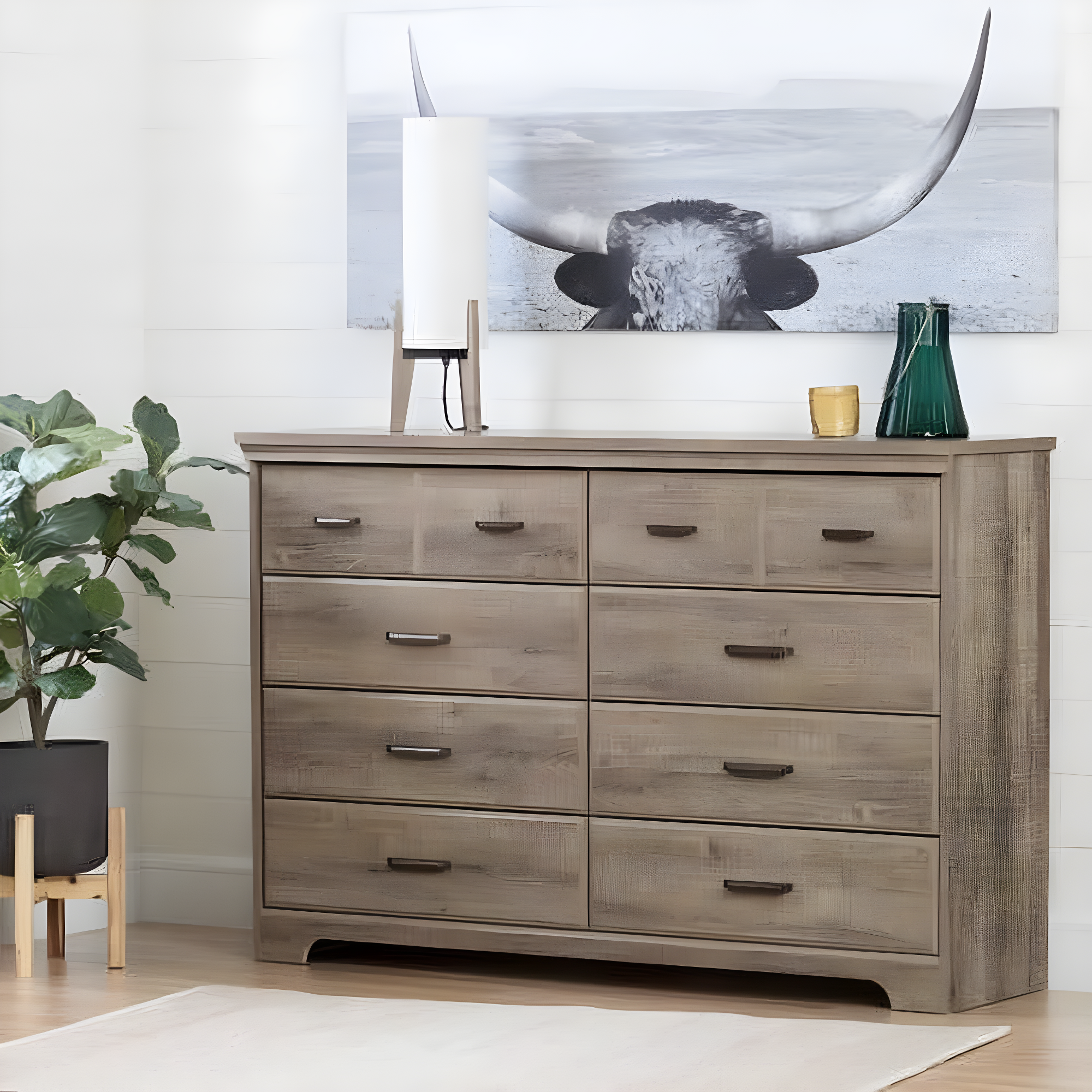 Versa 8-Drawer Storage Dresser - Classic Style