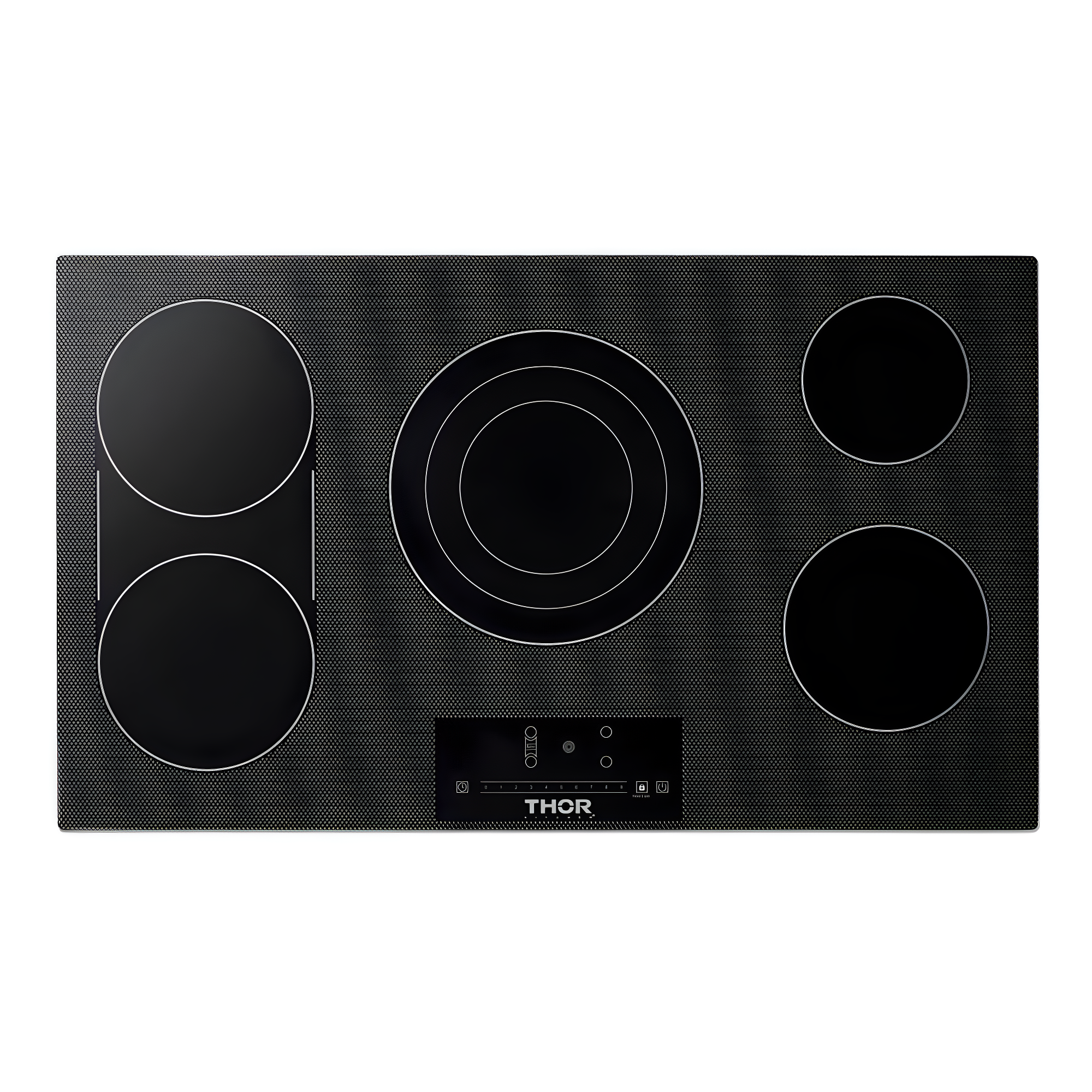 Thor Kitchen Tec36 36" Wide 5 Burner Electric Cooktop - Black